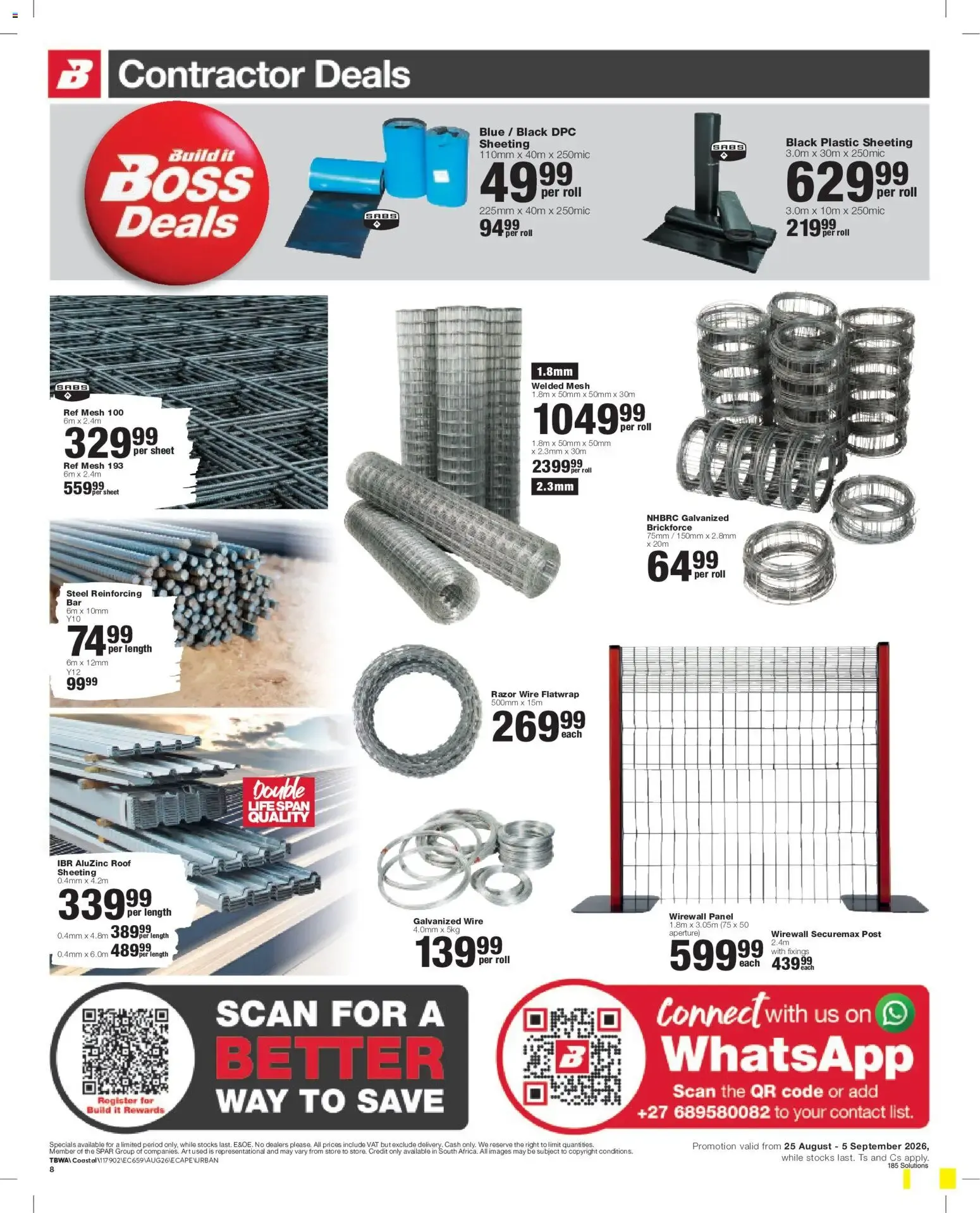 Build it - Sorted Like a BOSS / BOSS Deals from 25 August to 5 September 2026 - Catalogue Page 8
