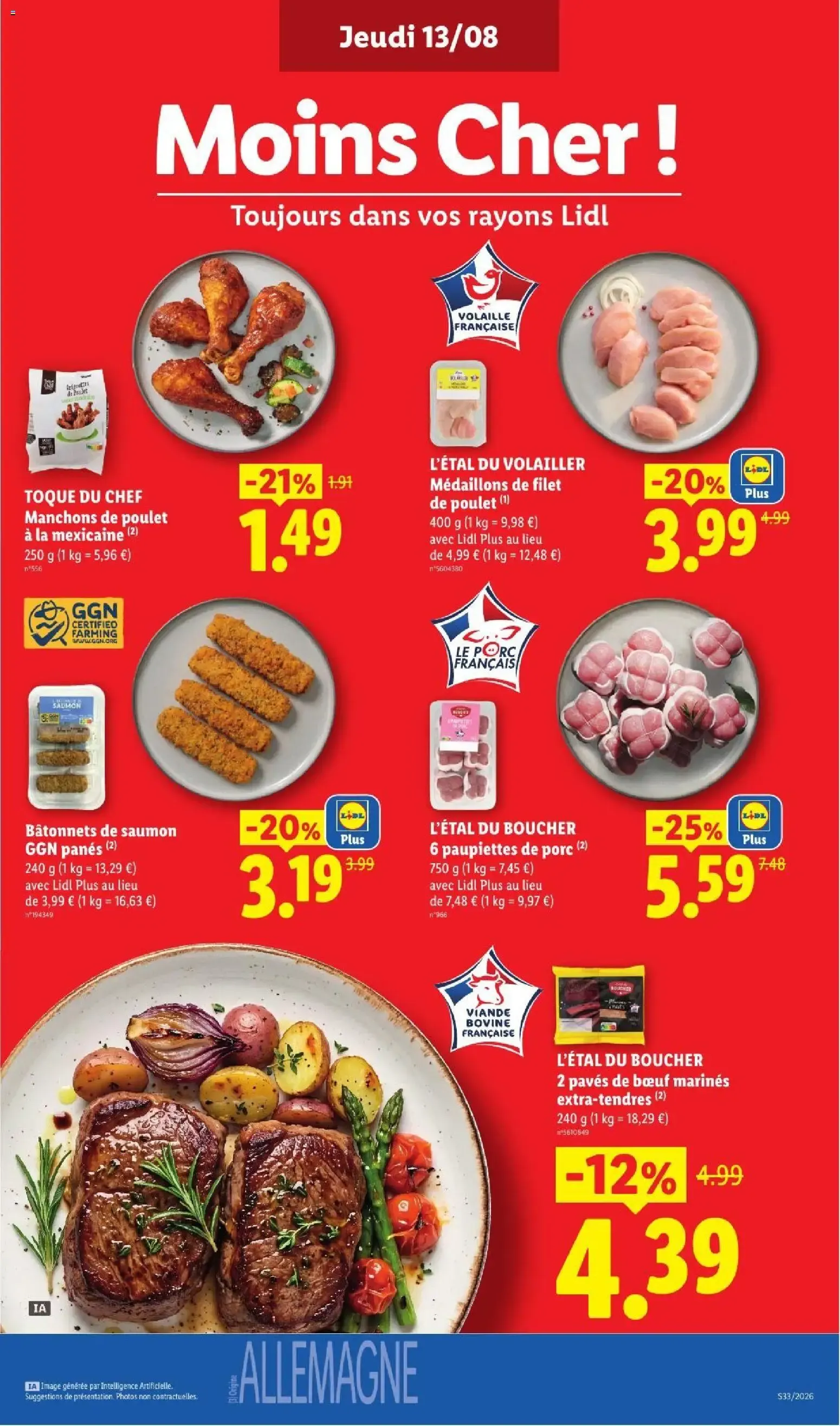 Catalogue LIDL du 13/08/2026 | Promo prospectus en ligne du 13 août au 19 août 2026 - Catalogue page 9