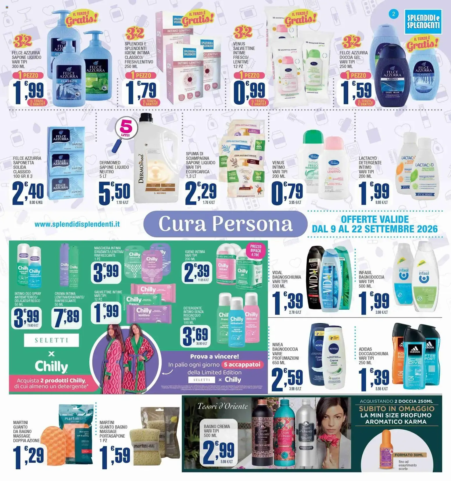 Splendidi e Splendenti volantino dal 09/09/2026 - online Offerte da 9 settembre a 22 settembre di 2026 - Pagina del volantino 2