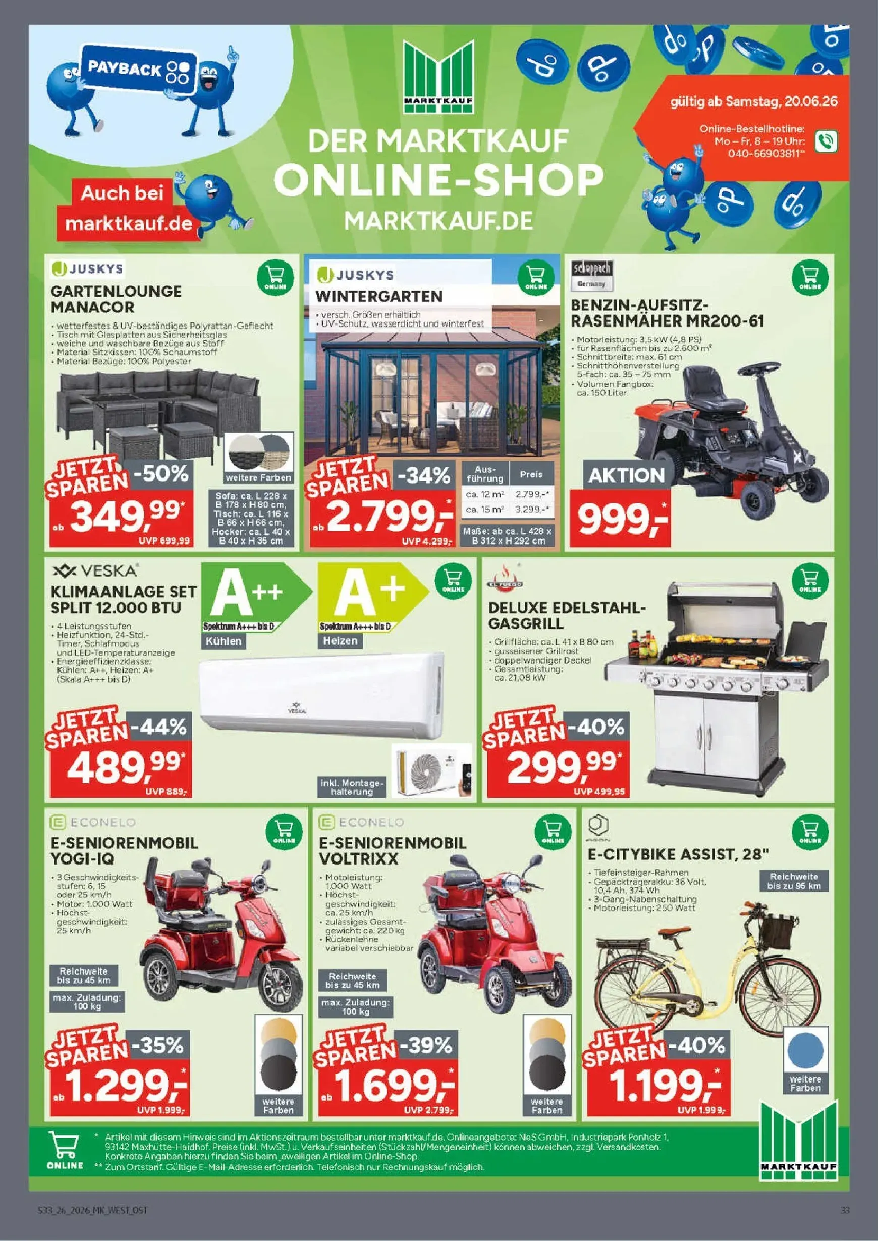 Marktkauf Prospekt – von Montag 22.06.2026 bis Samstag 27.06.2026 von 22. Juni bis 27. Juni 2026 - Prospekt seite 33