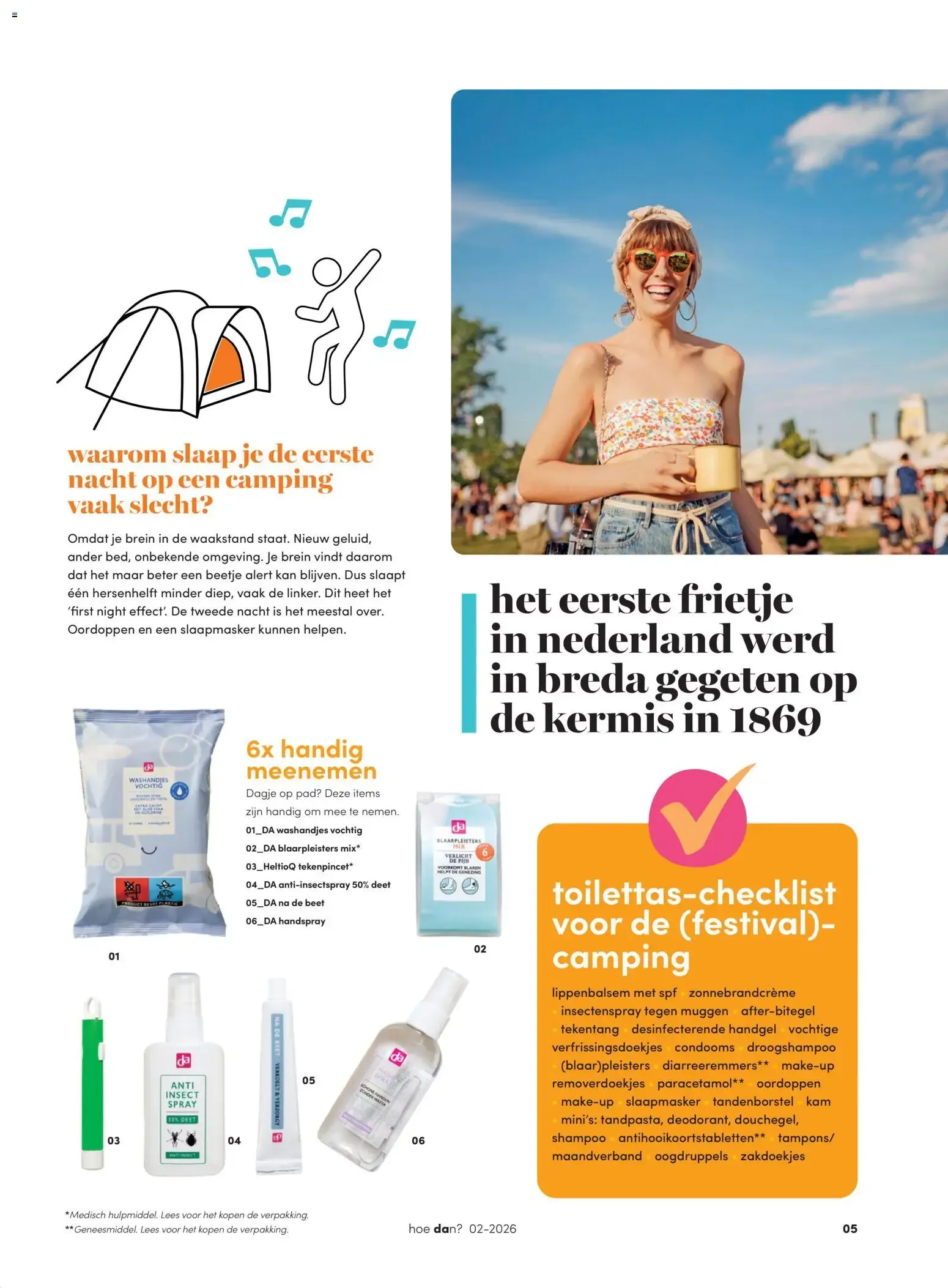 hoe dan? da - Vakantie van 13 juni tot 31 augustus 2026 - Folder pagina 5