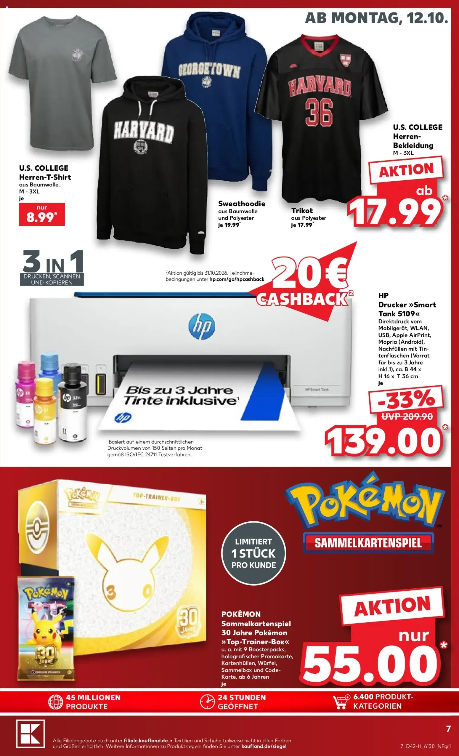 Kaufland Glatte Preise van 12 oktober tot 17 oktober 2026 - Folder pagina 7