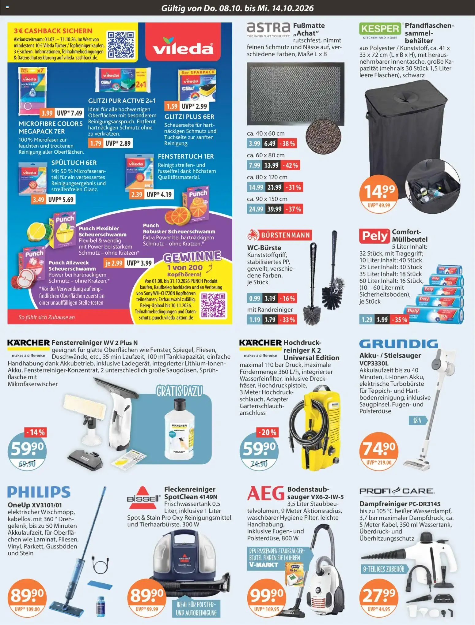 Angebote V-Markt Angebote (ab 08.10.2026) von 8. Oktober bis 14. Oktober 2026 - Prospekt seite 16