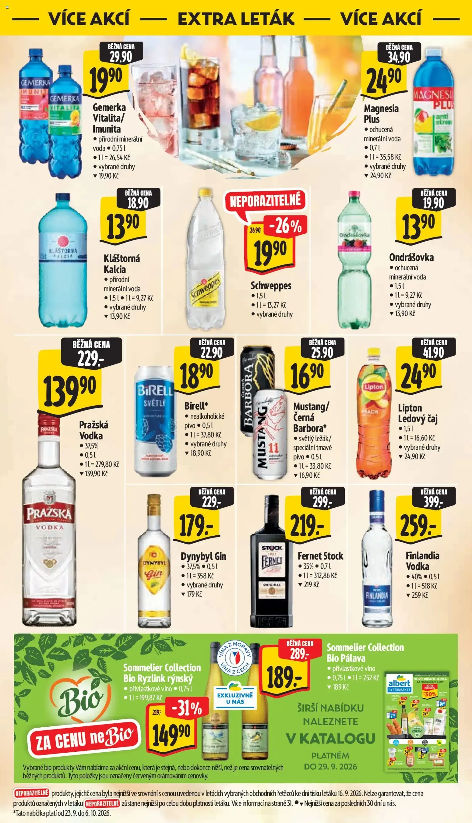 Albert leták - Hypermarket od 23.09.2026 - Akční leták - 23. září 6. října 2026 - Page 50