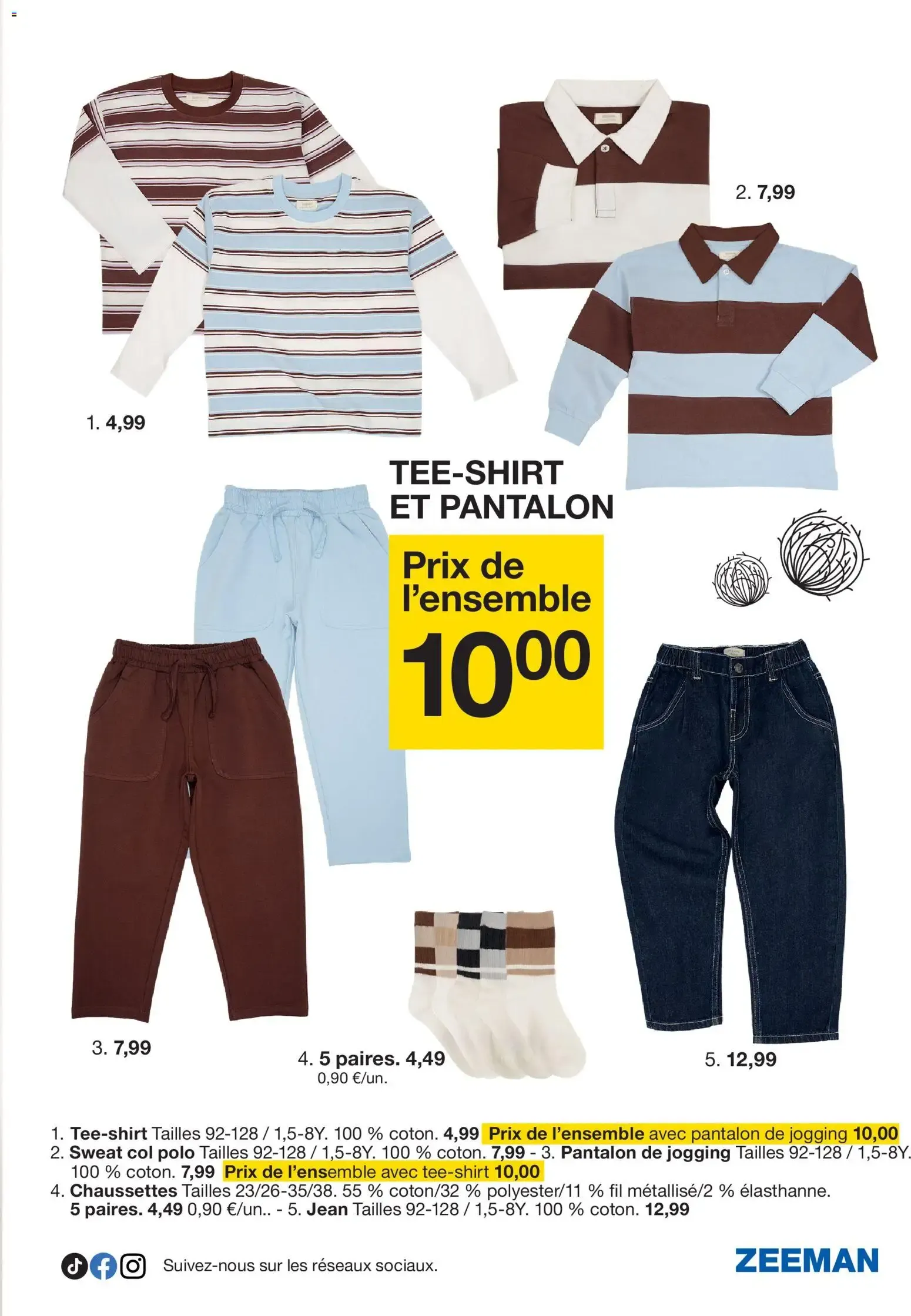 La rentrée avec notre nouvelle collection enfant. du 8 août au 21 août 2026 - Catalogue page 15