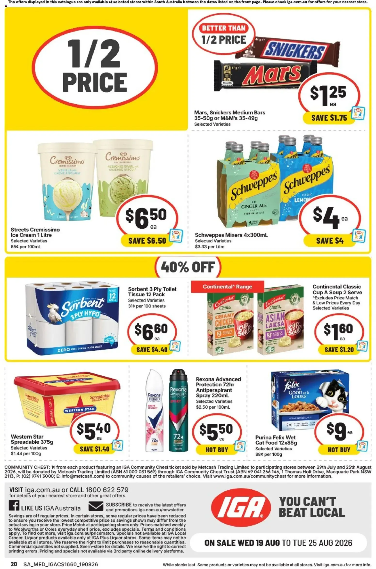 IGA catalogue valid from 19/08/2026 > Online Australia - Catalogue valid from 19 August to 25 August 2026 - page 16