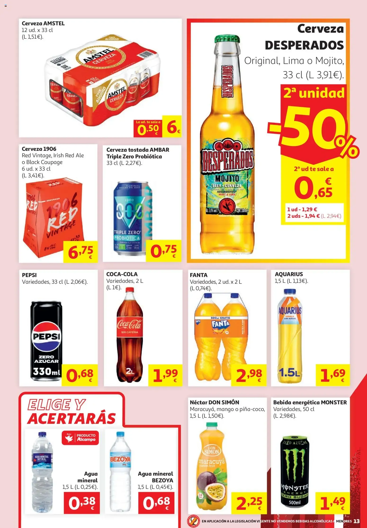 Catálogo de Alcampo Aniversario: ¡El partido del ahorro! 16 de junio al 29 de junio 2026 - Página 13
