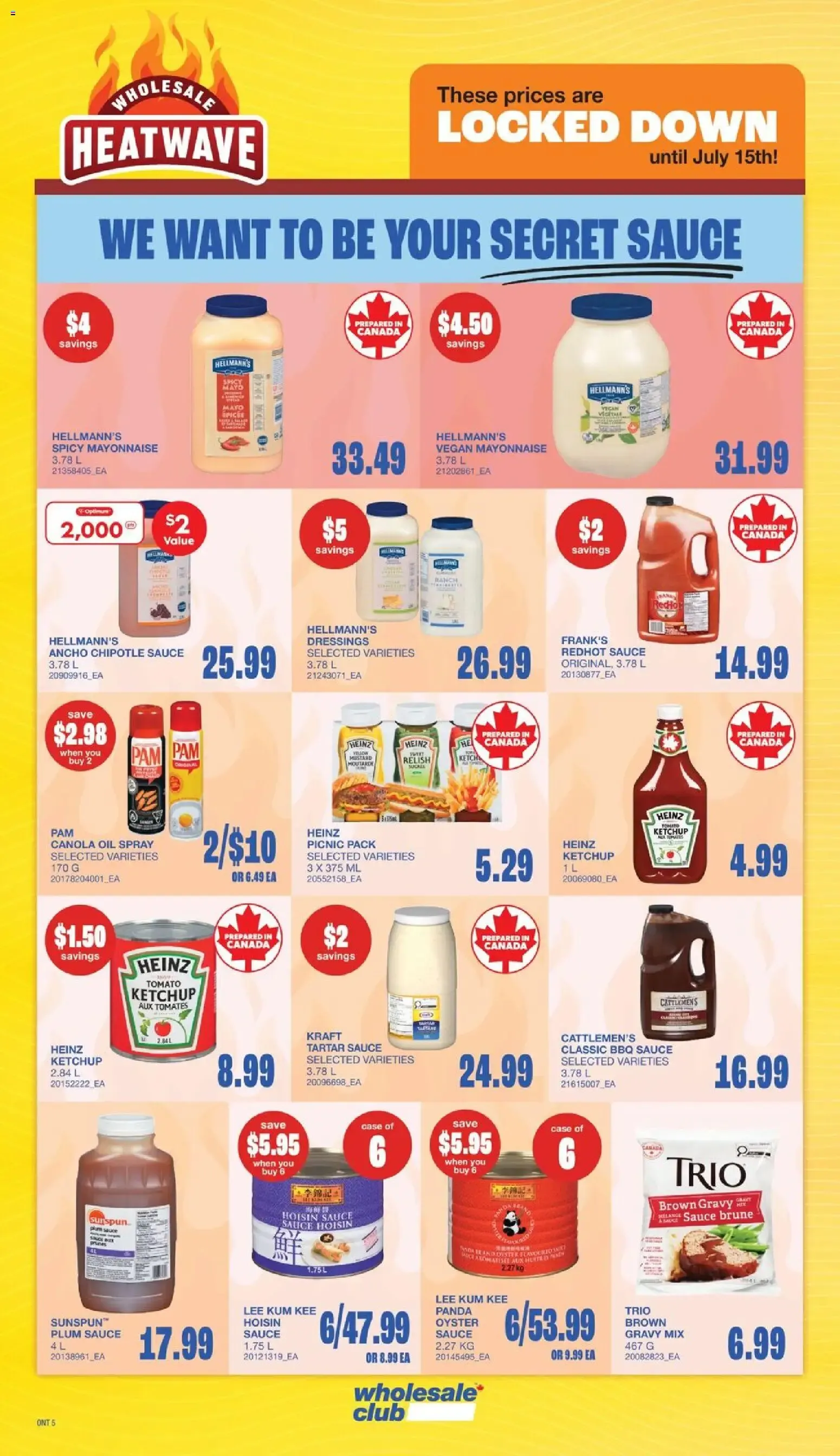 Wholesale Club weekly flyer / circulaire from Jun 4, 2026 > weekly specials & deals from June 1 to June 30 2026 - flyer page 12
