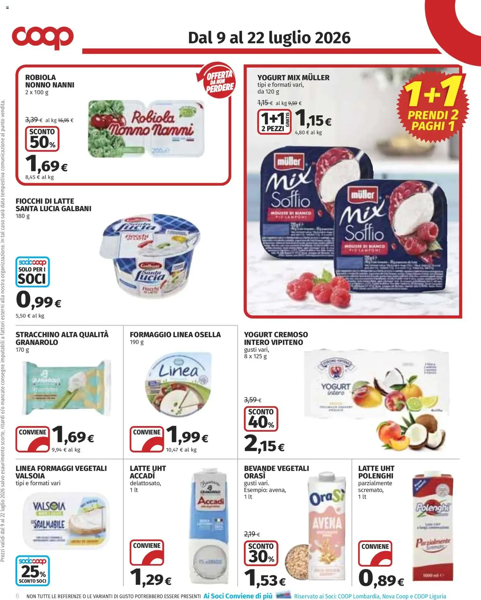 COOP Extra Offerte da 9 luglio a 22 luglio di 2026 - Pagina del volantino 6