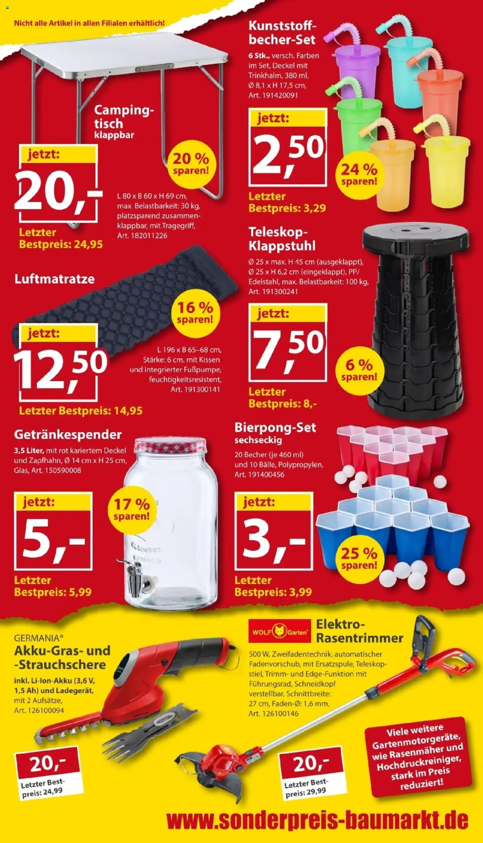 Sonderpreis Baumarkt Prospekt (ab 01.08.2026) zum Blättern von 1. August bis 7. August 2026 - Prospekt seite 11