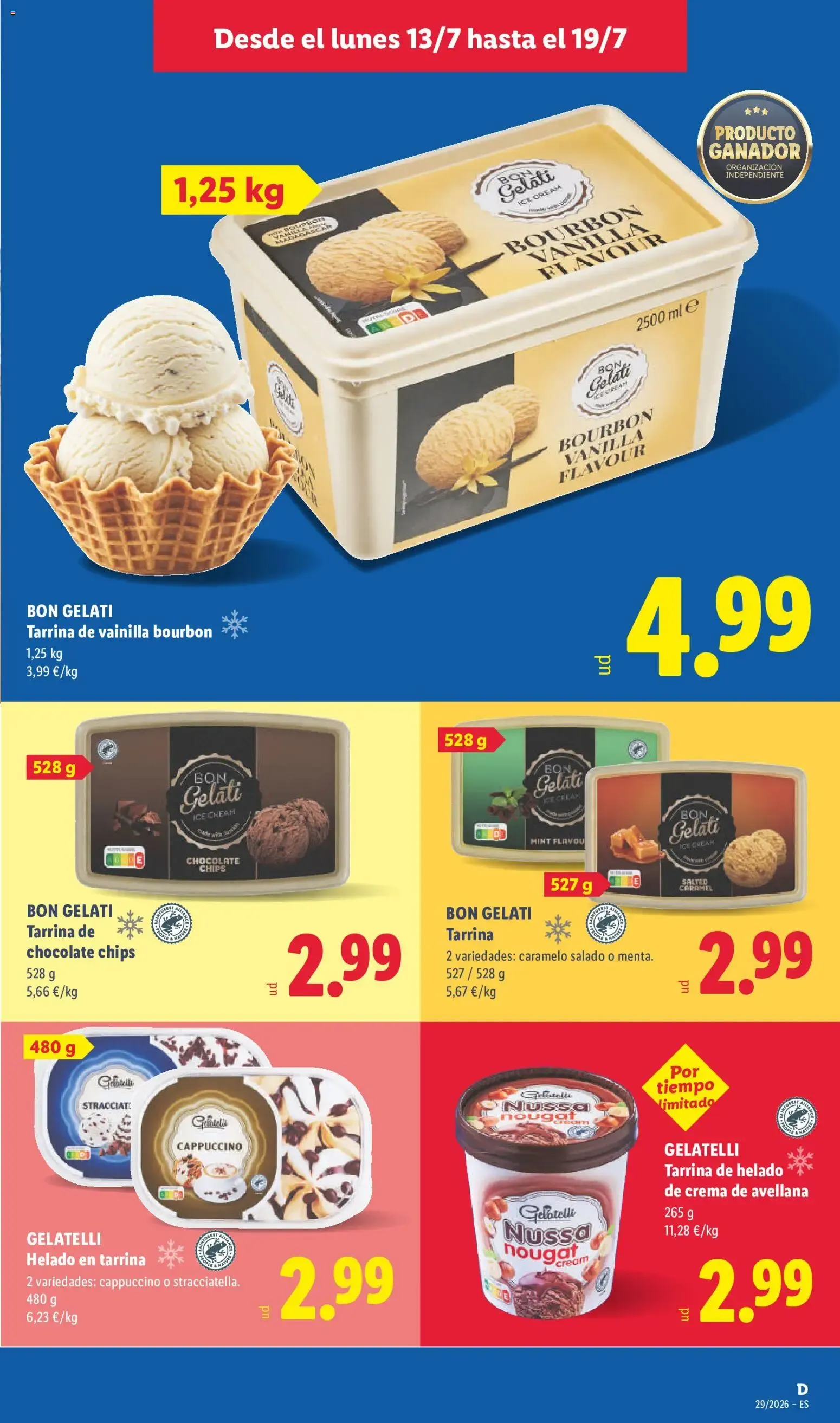 Catálogo de Lidl folleto del 13/07/2026 | Ofertas 13 de julio al 19 de julio 2026 - Página 17