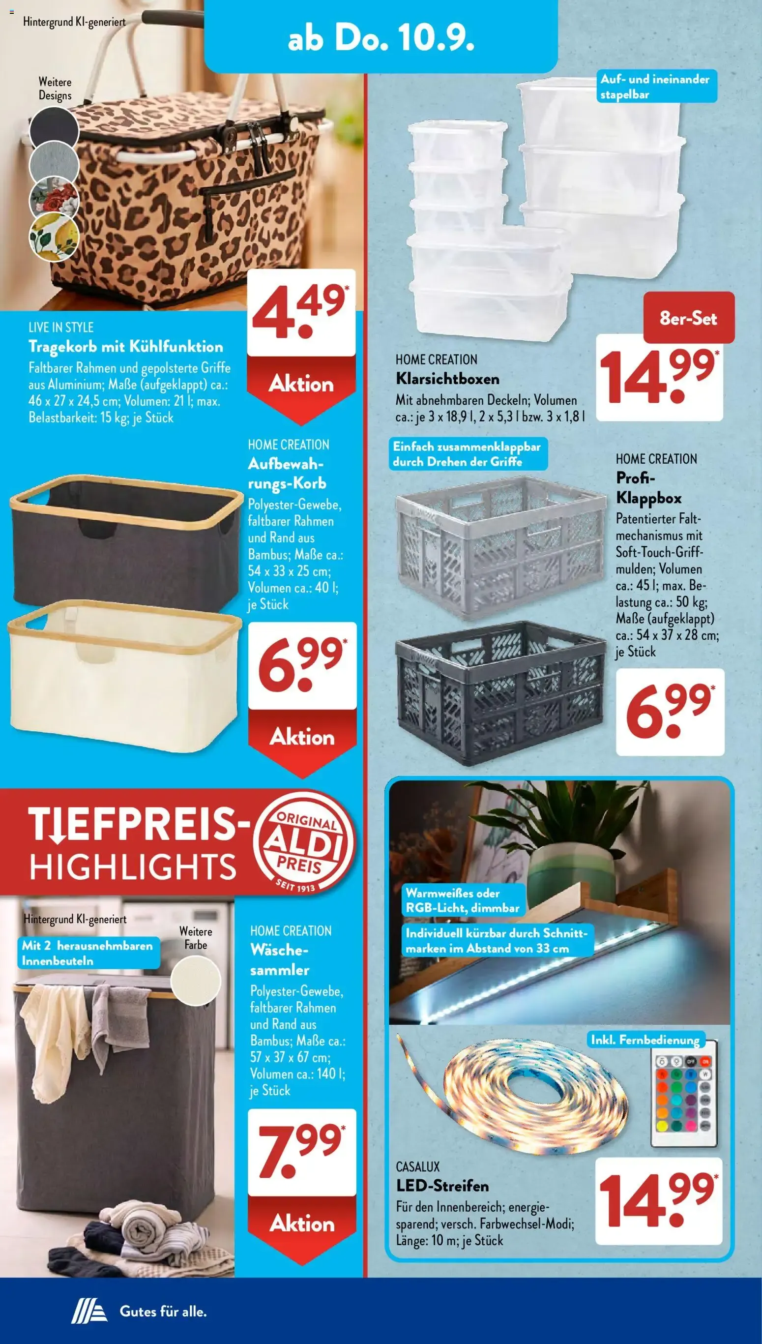 Aldi Süd Prospekt (ab 07.09.2026) zum Blättern von 7. September bis 12. September 2026 - Prospekt seite 6