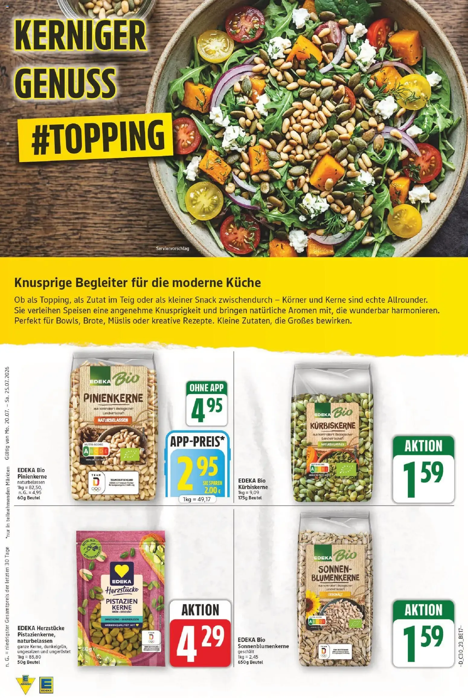 Edeka Center Prospekt von 20. Juli bis 25. Juli 2026 - Prospekt seite 25