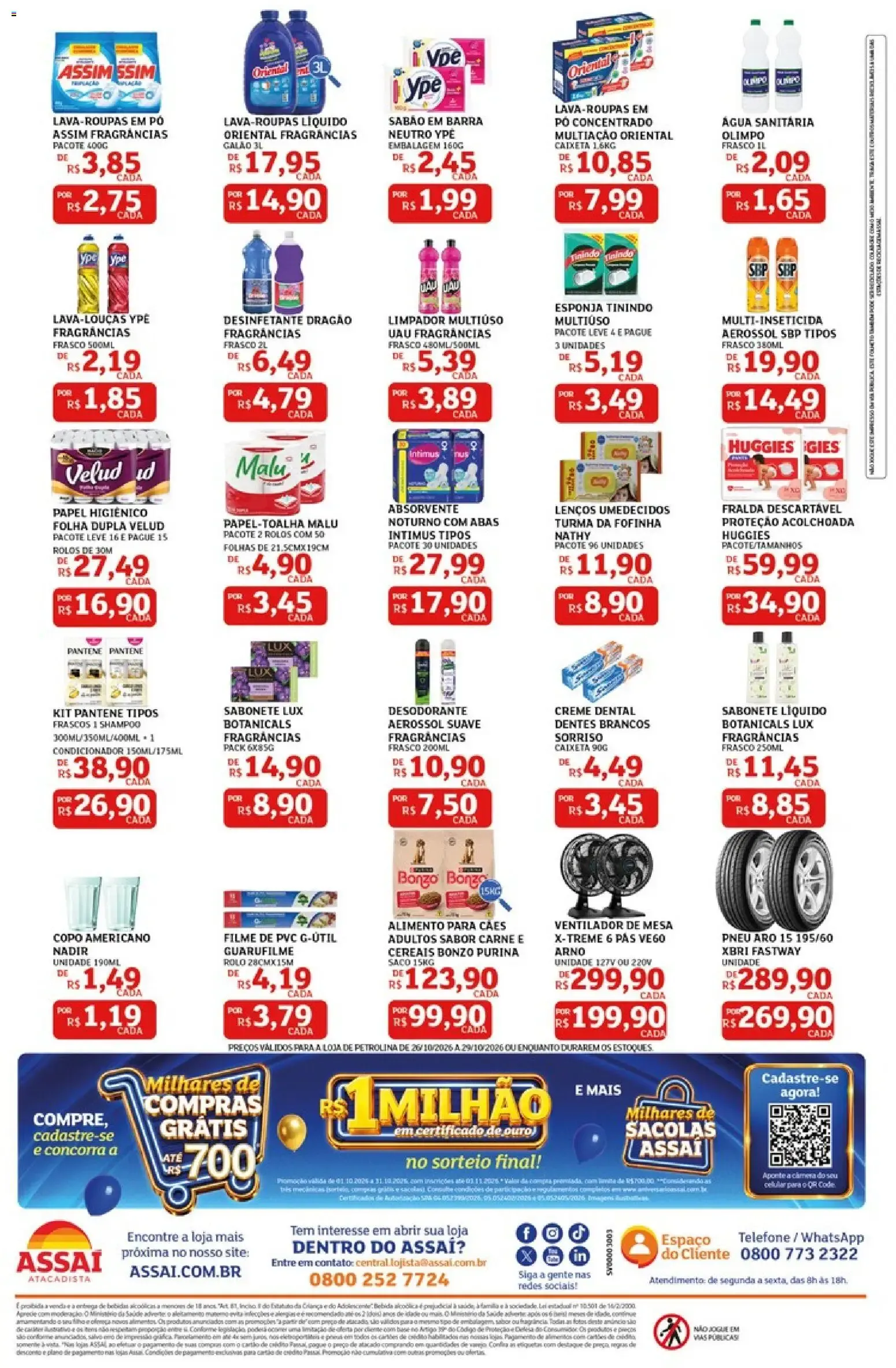 Encarte de Assaí Atacadista ofertas - PE de 26/10/2026 | Promoções Online 26 de outubro até 29 de outubro 2026 - Pagina 4