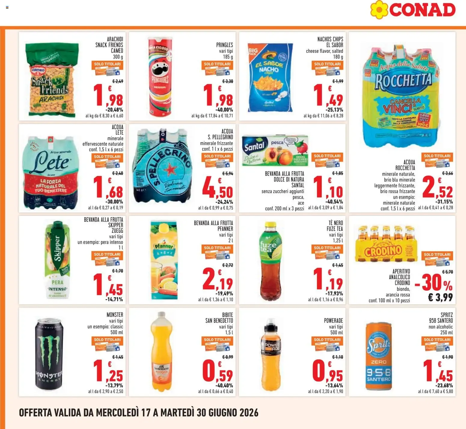 Volantino Conad dal 17/06/2026 > Anteprima da 17 giugno a 30 giugno di 2026 - Pagina del volantino 14