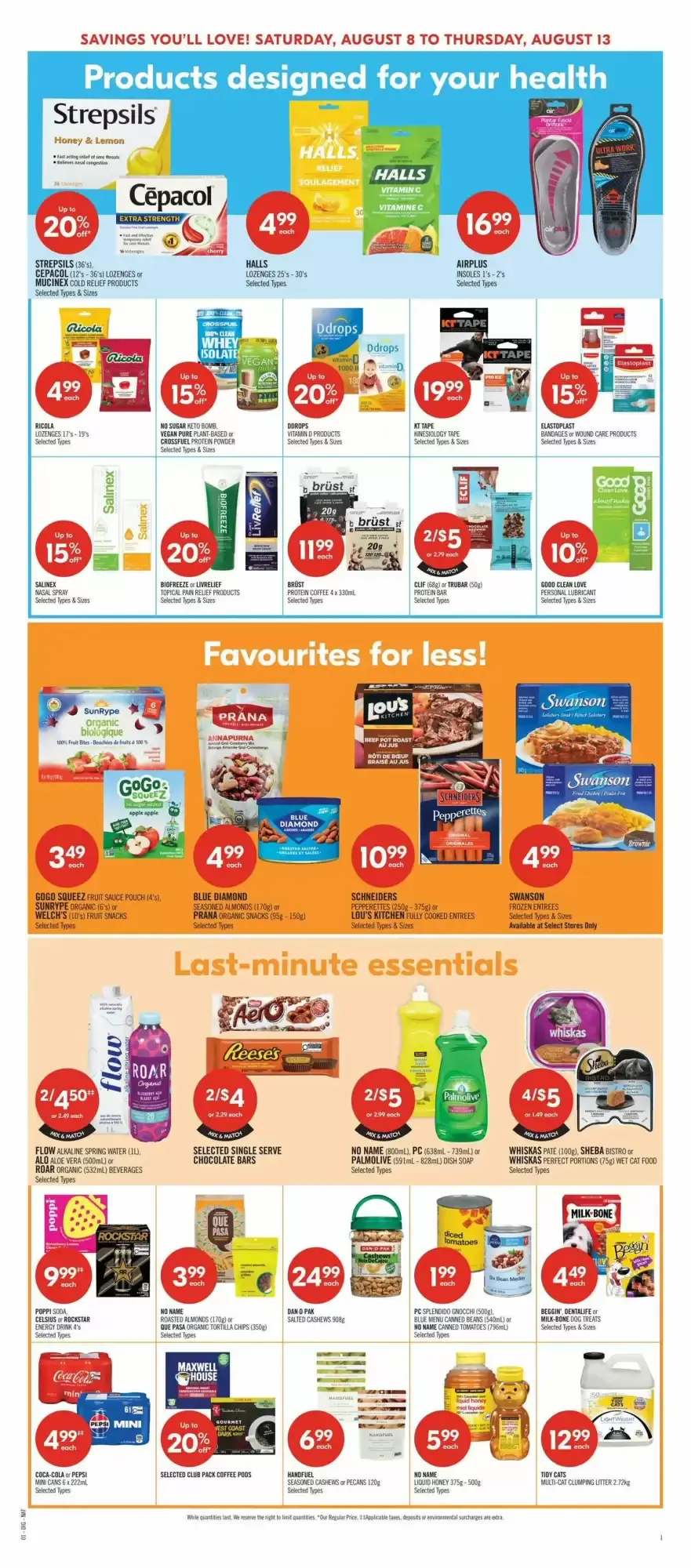 Shoppers Drug Mart flyer week 32 from August 8 to August 13 2026 - flyer page 17