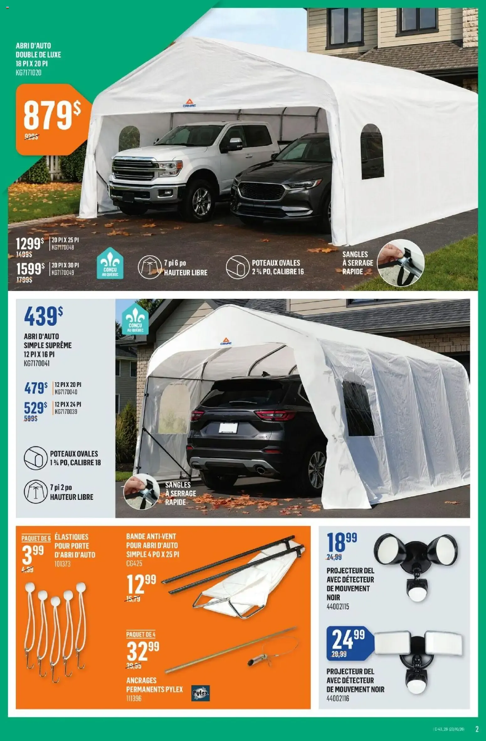Canac circulaire from Oct 22, 2026 > weekly specials & deals from October 22 to October 28 2026 - flyer page 2