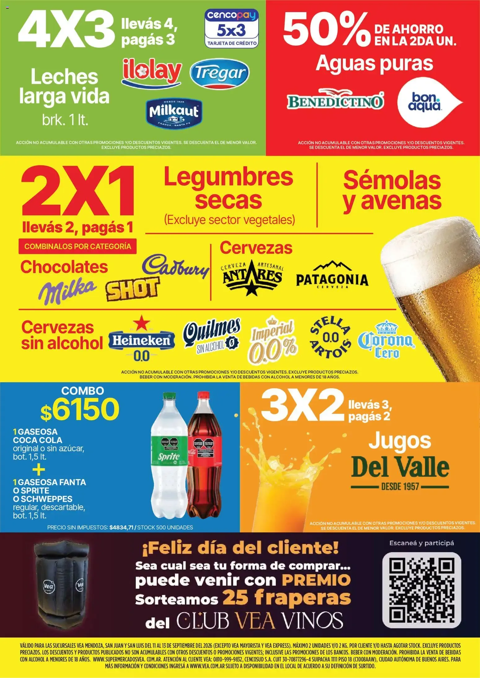 Ofertas de Vea - Volante Fin semana Cuyo del 11/09/2026 - 13/09/2026 11 de septiembre al 13 de septiembre 2026 - Página 3 del catálogo