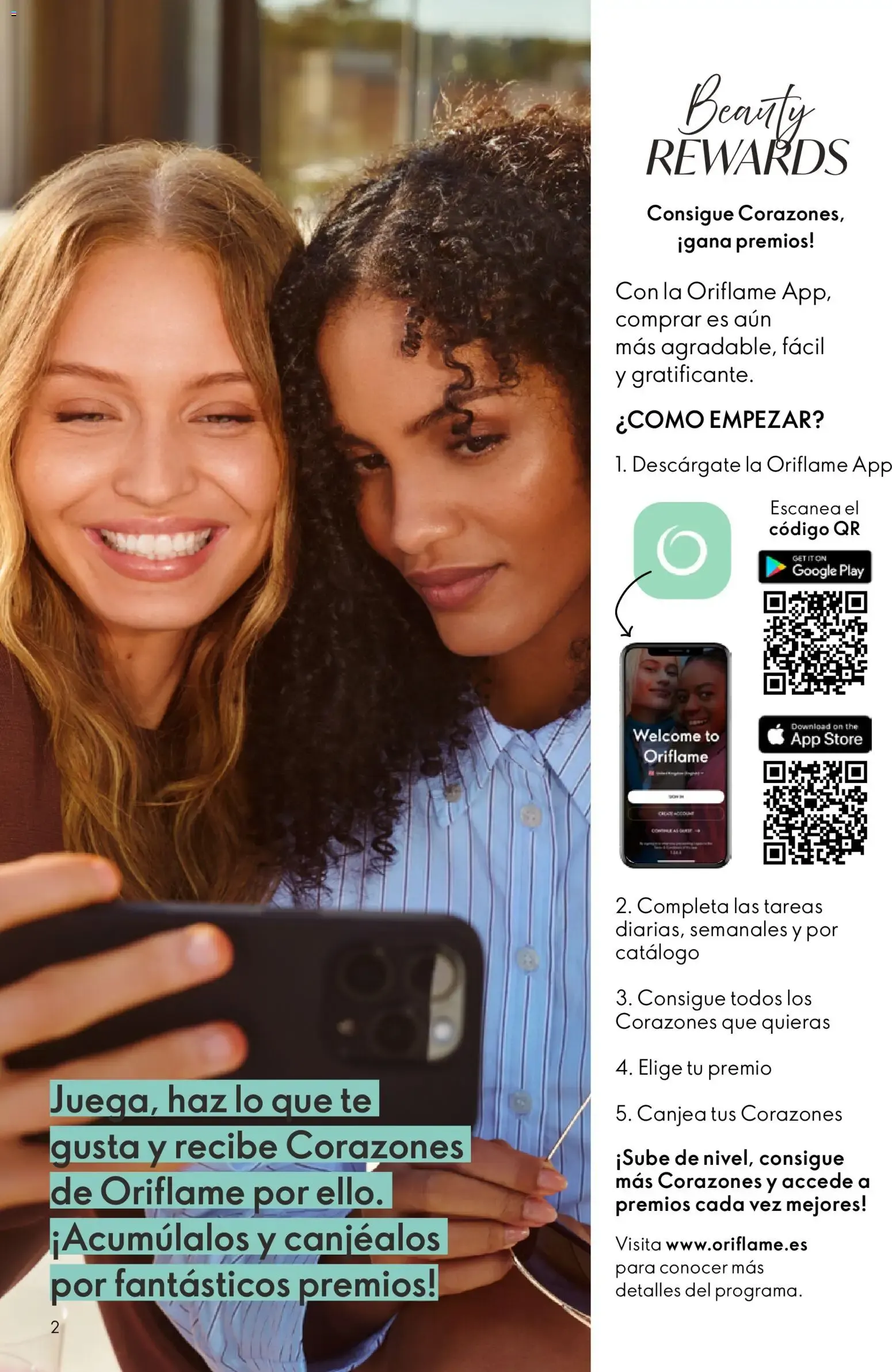 Catálogo de Oriflame Catálogo Beauty Rewards 08/06/2026 - 07/10/2026 8 de junio al 7 de octubre 2026 - Página 2