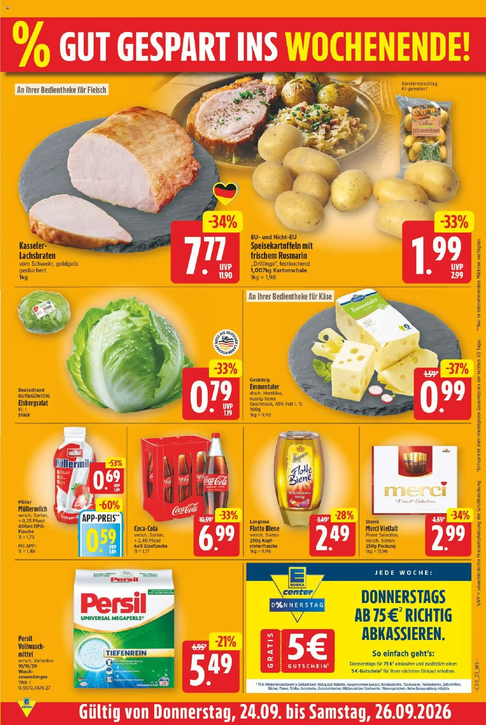 E center Prospekt (ab 21.09.2026) zum Blättern von 21. September bis 26. September 2026 - Prospekt seite 28