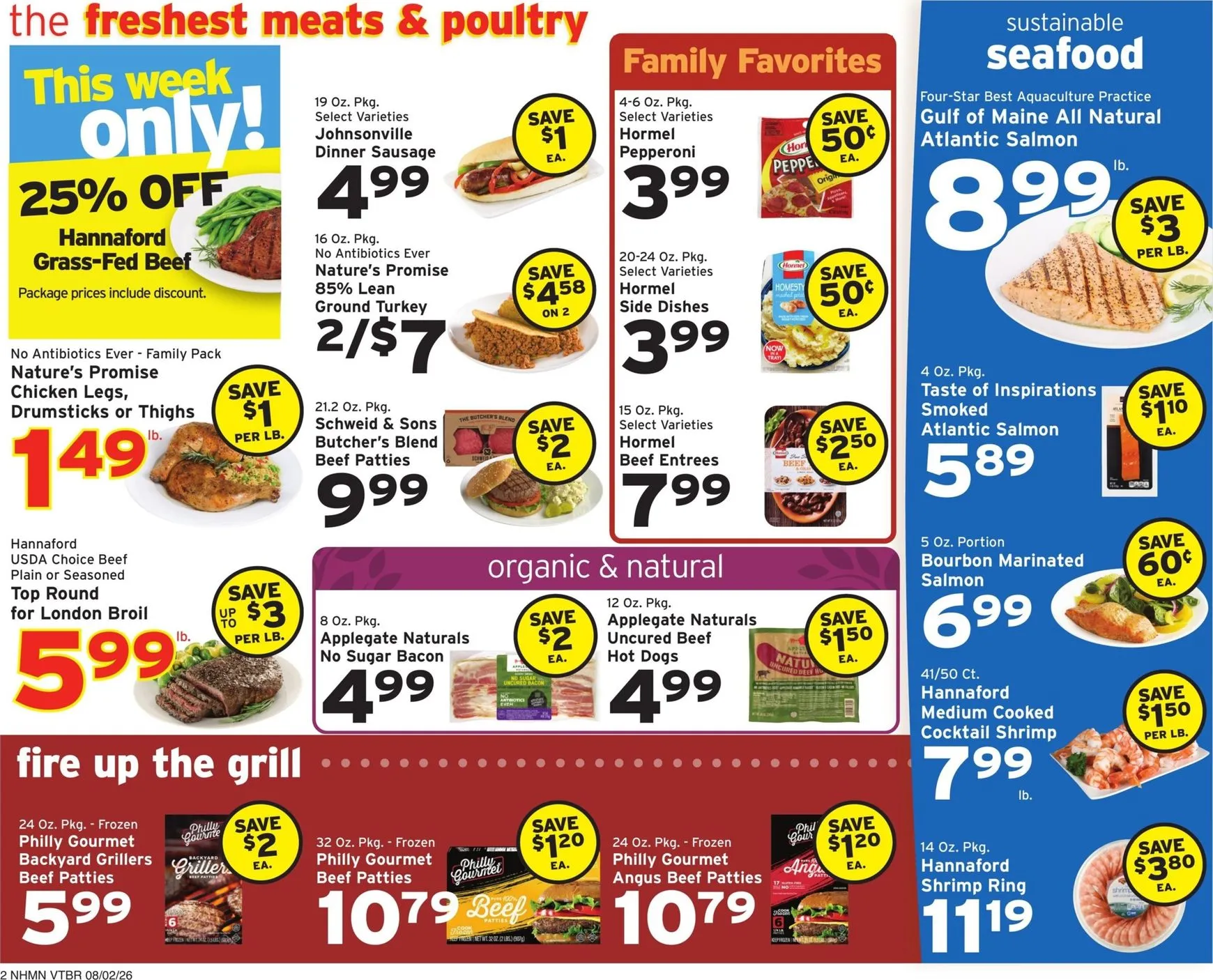Weekly ad Hannaford: Ofertas de la semana from August 2 to August 8 2026 - Page 2