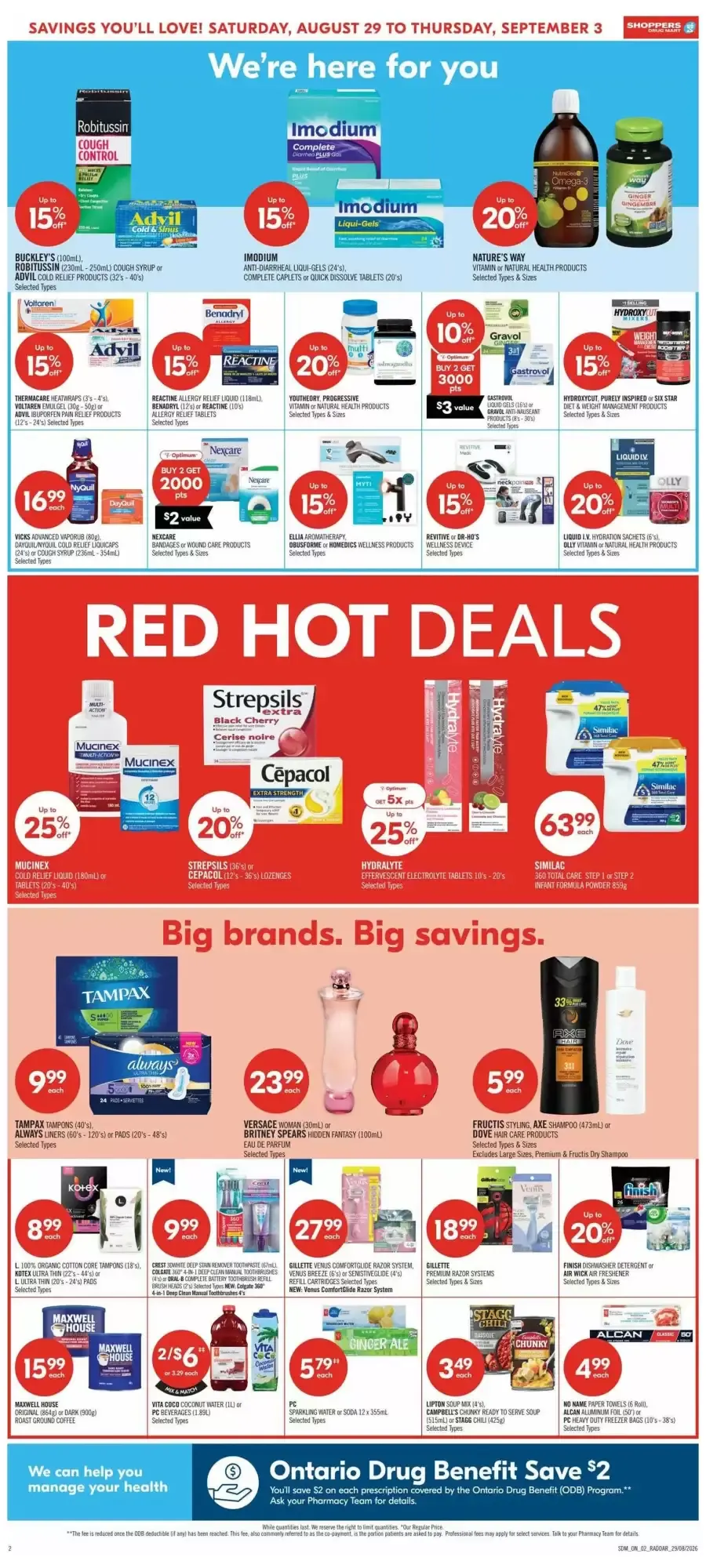 Shoppers Drug Mart flyer week 35 from August 29 to September 3 2026 - flyer page 7