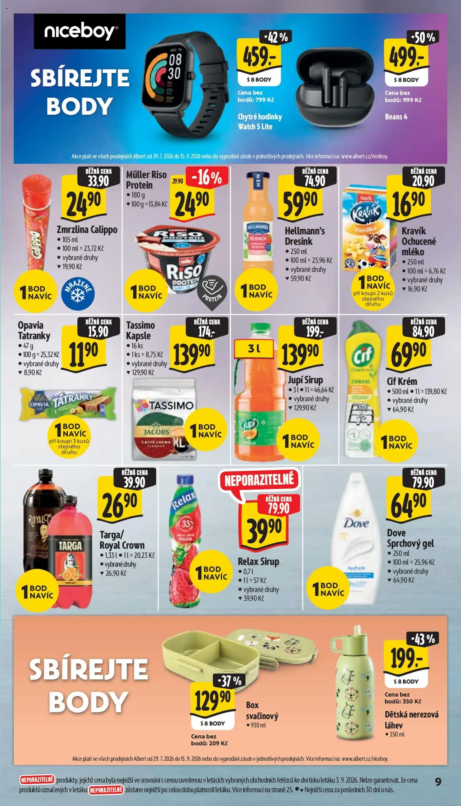 Albert leták - Supermarket od 09.09.2026 - Akční leták - 9. září 15. září 2026 - Page 17