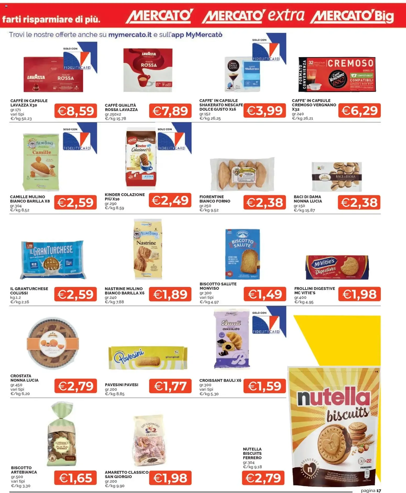 Mercatò volantino dal 29/06/2026 - online Offerte da 29 giugno a 8 luglio di 2026 - Pagina del volantino 17