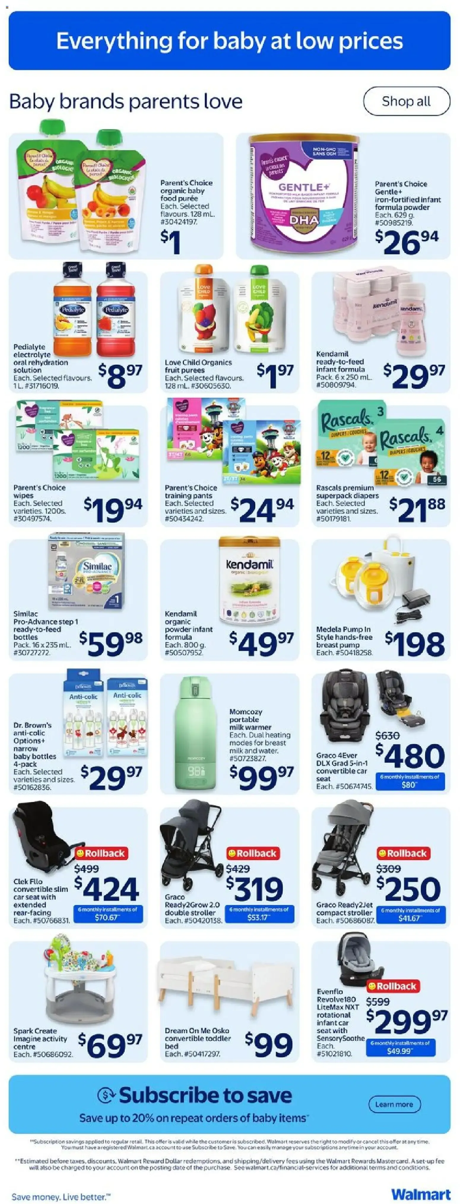 Walmart weekly flyer from Aug 13, 2026 > weekly specials & deals from August 13 to August 19 2026 - flyer page 34