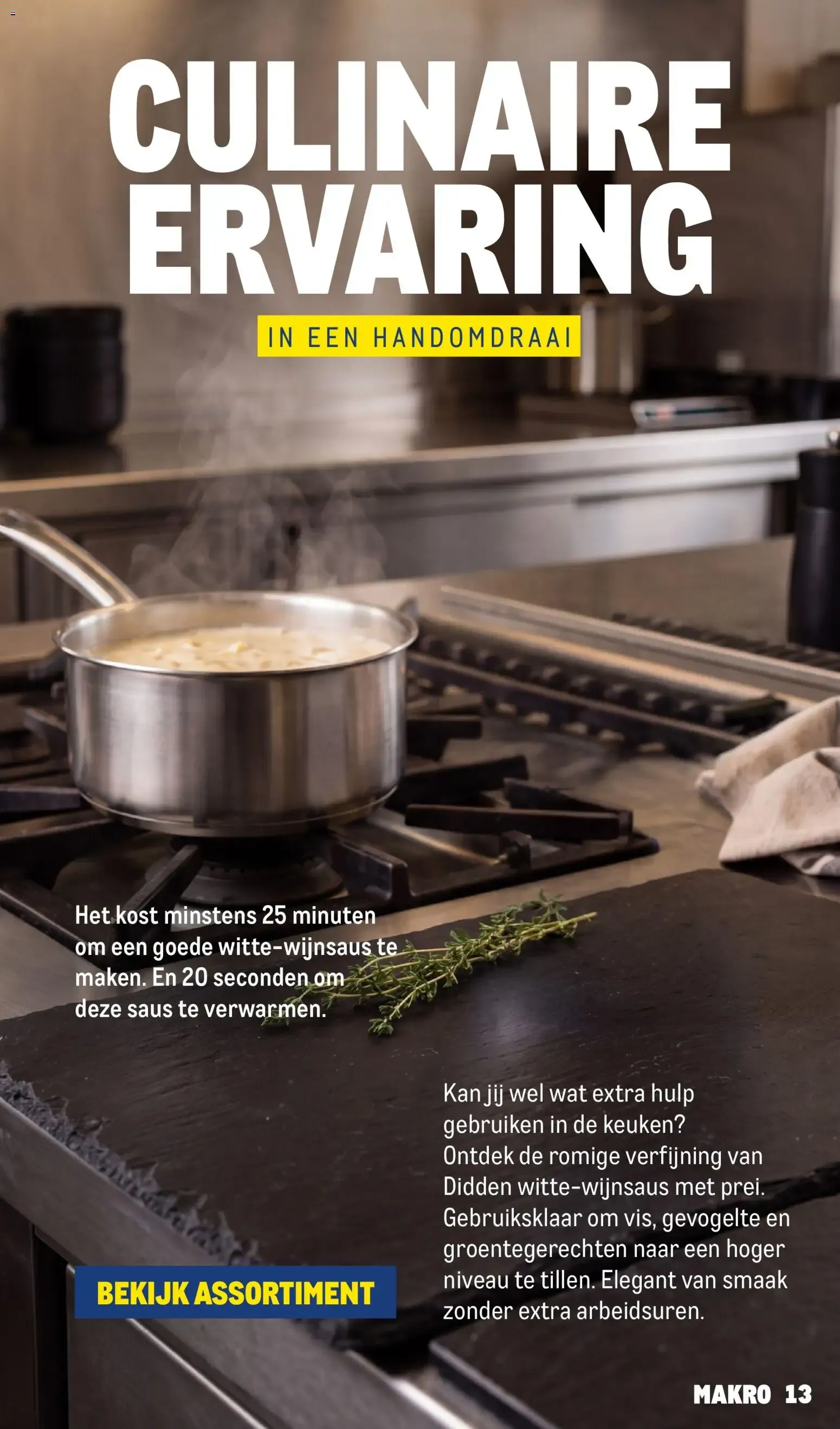 Makro Horeca Magazine: Ontdek Smart Chef van 7 oktober tot 31 oktober 2026 - Folder pagina 13