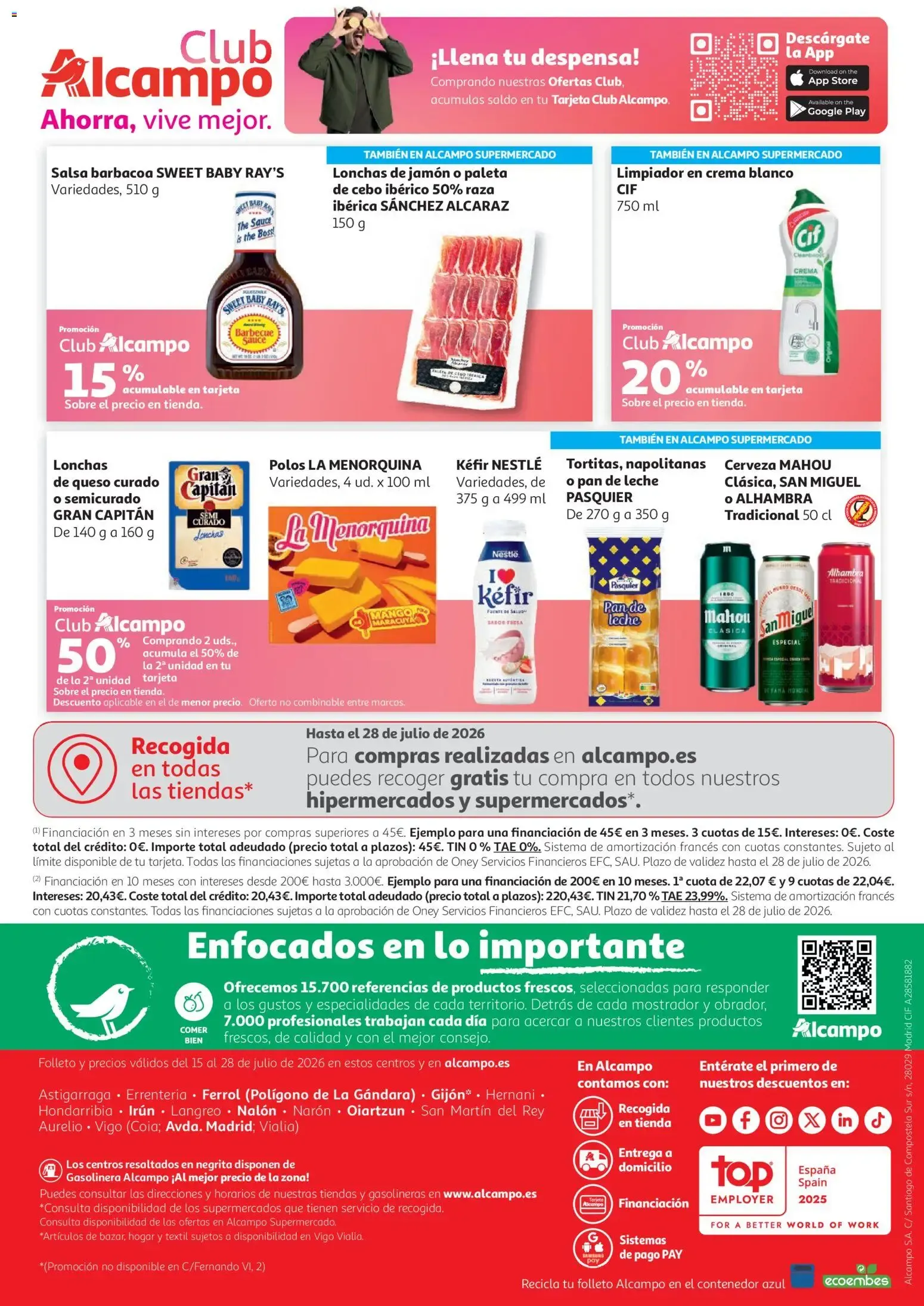 Catálogo de Alcampo Verano Frutal 15 de julio al 28 de julio 2026 - Página 24