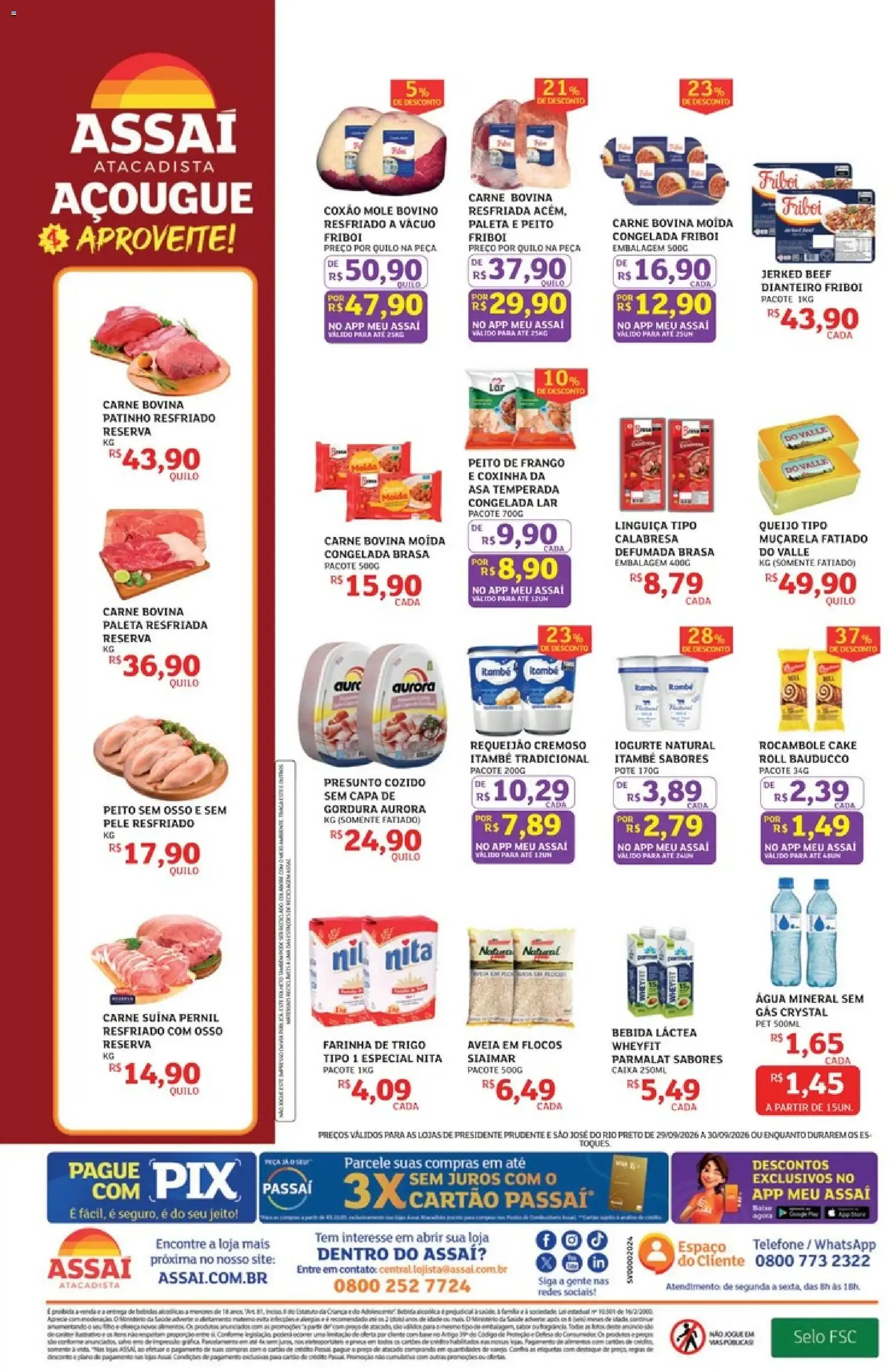 Encarte de Assaí Atacadista - 3ª e 4ª Feirassai: Ofertas de Hortifruti 29 de setembro até 30 de setembro 2026 - Pagina 2