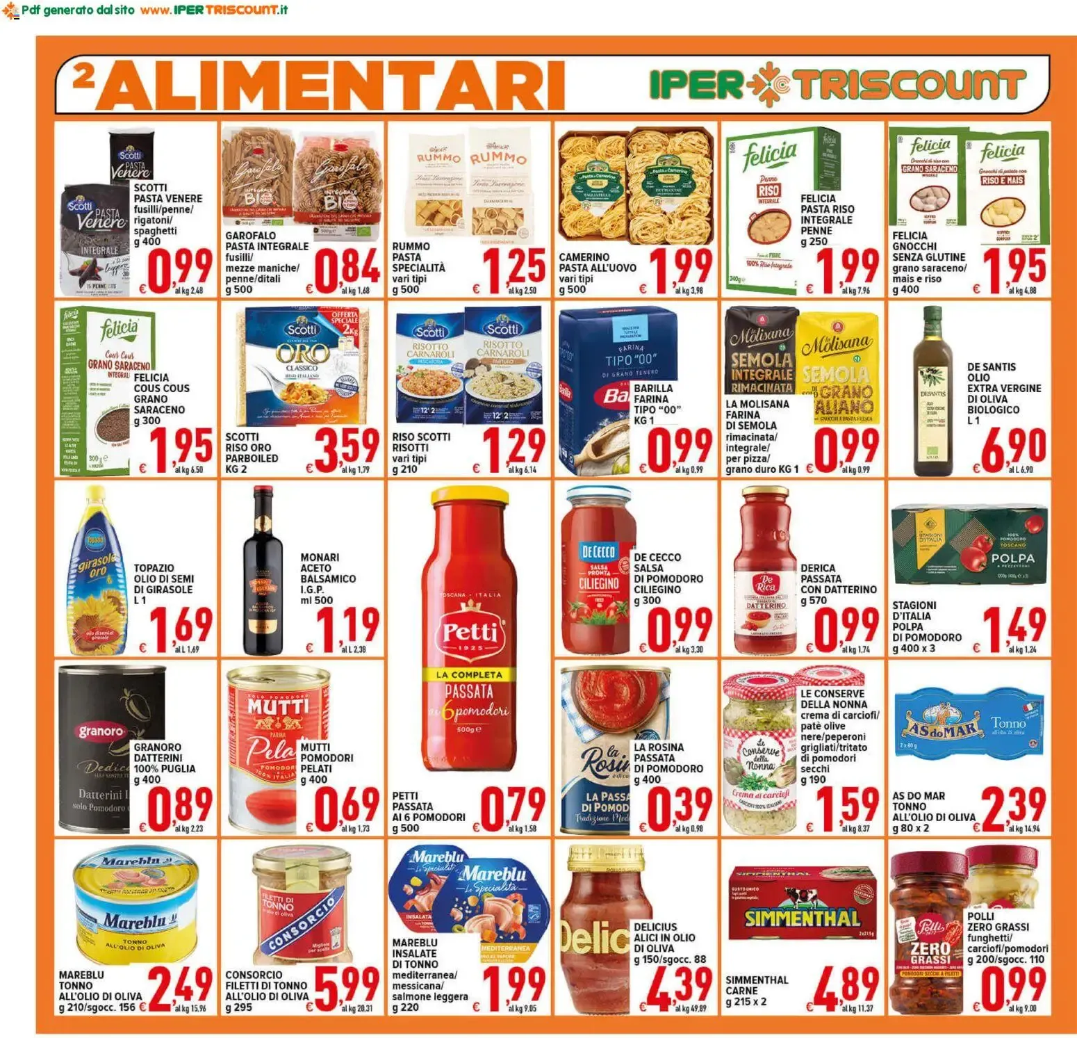 Ipertriscount volantino dal 02/09/2026 - online Offerte da 2 settembre a 10 settembre di 2026 - Pagina del volantino 2