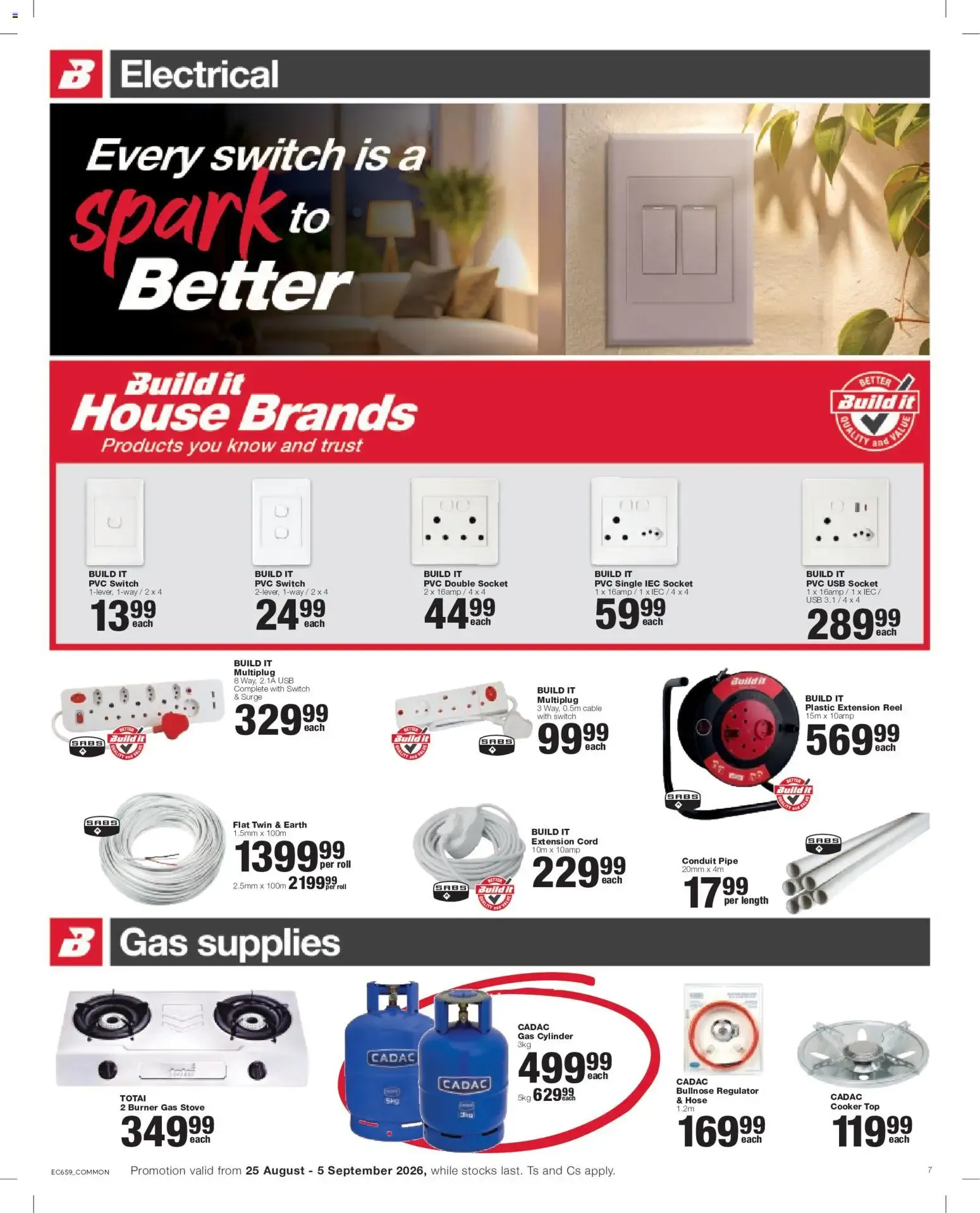 Build it - Sorted Like a BOSS / BOSS Deals from 25 August to 5 September 2026 - Catalogue Page 7