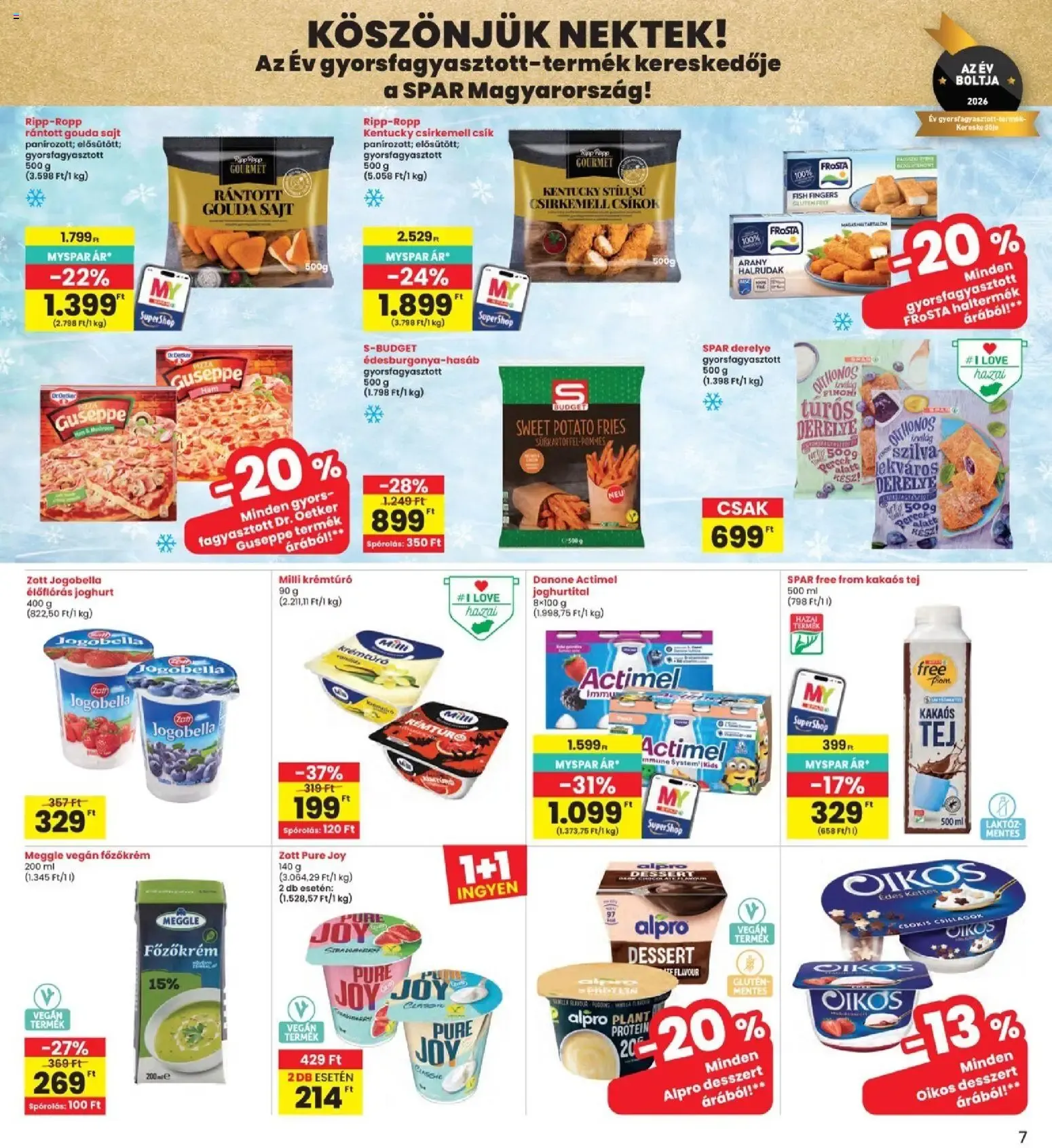 Katalógus Interspar akciós újság - 2026.09.17. -tól/töl > akció, lapozható szórólap 🛍️ szeptember 17.-tól szeptember 23.-ig 2026. - Oldal 7