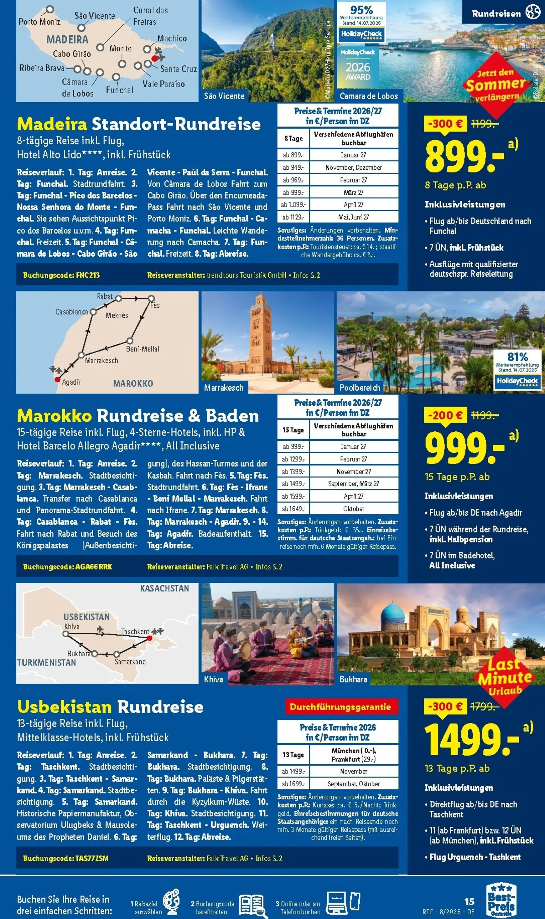 Lidl Kultur erleben & Sonne tanken von 12. August bis 15. September 2026 - Prospekt seite 15