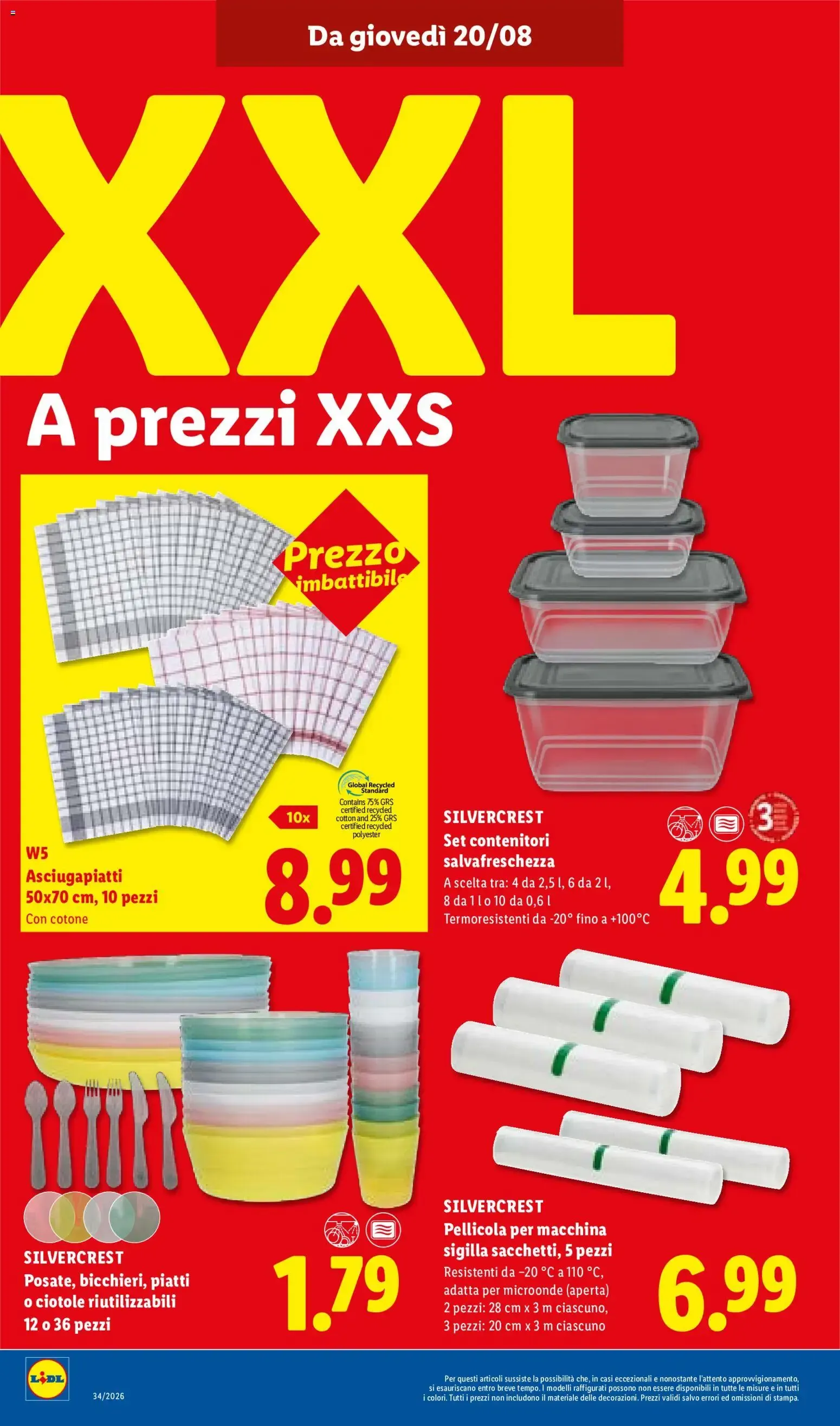 NUOVO LIDL volantino dal 20/08/2026 della prossima settimana da 20 agosto a 26 agosto di 2026 - Pagina del volantino 21