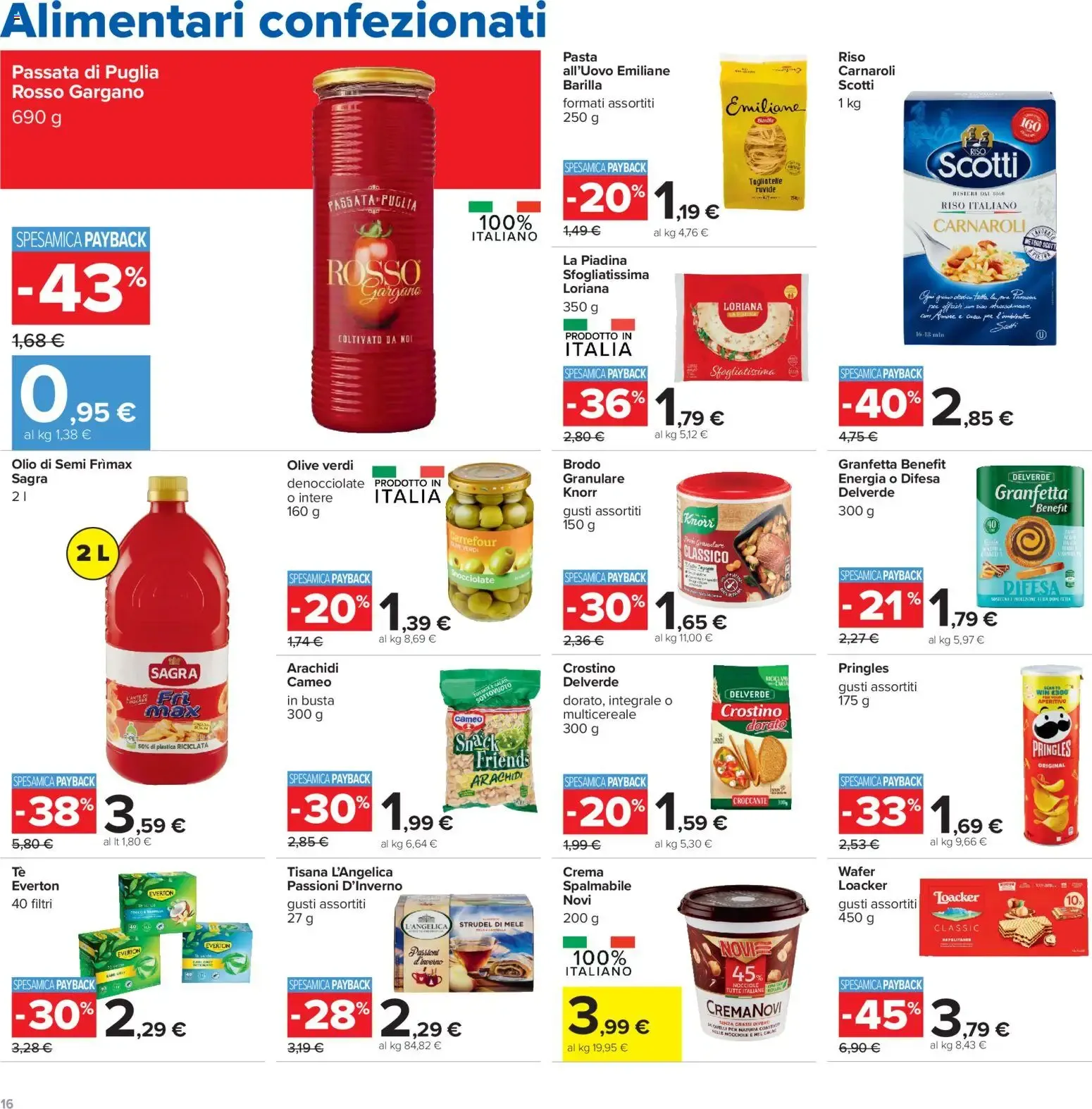 Carrefour Iper - Sconti fino al 50% da 13 ottobre a 22 ottobre di 2026 - Pagina del volantino 16