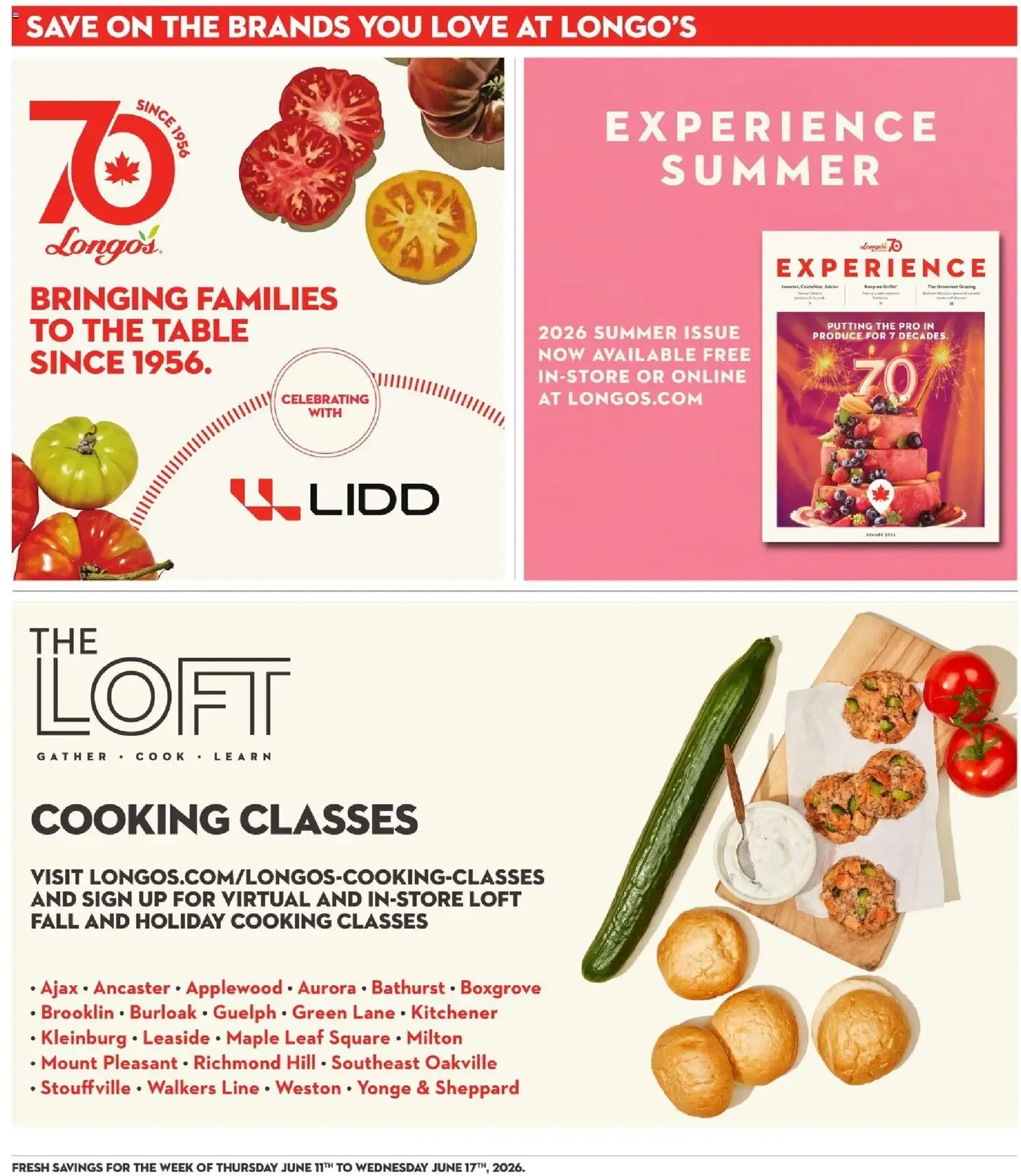 Longo's weekly flyer / circulaire from Jun 11, 2026 > weekly specials & deals from June 11 to June 17 2026 - flyer page 20