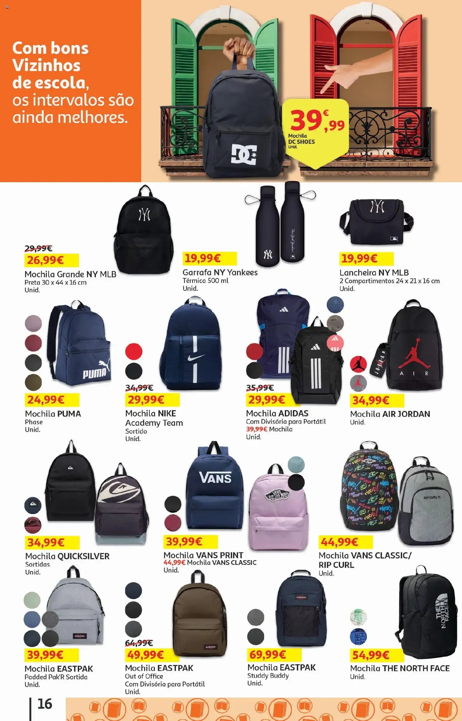 Folheto Auchan - Folheto Escolar » de 05/08/2026 - 03/09/2026 de 5 de agosto até 3 de setembro 2026 - Pagina 16