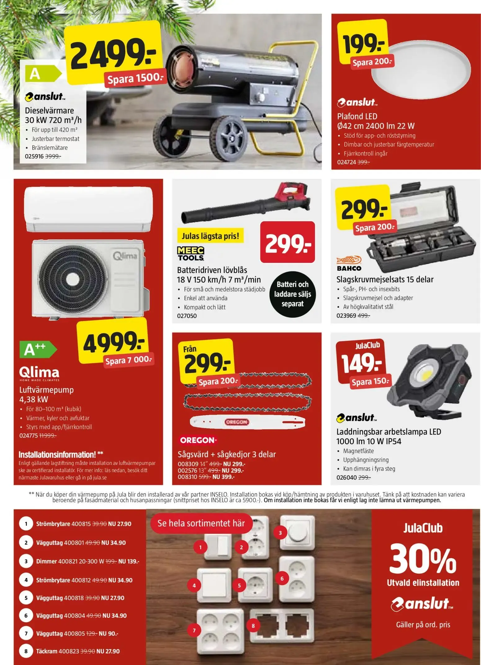 Jula erbjudanden från 22/10/2026 - 04/11/2026 > Reklamblad nuvarande rabatter från 22 oktober till 4 november 2026 - Reklamblad sidor 6