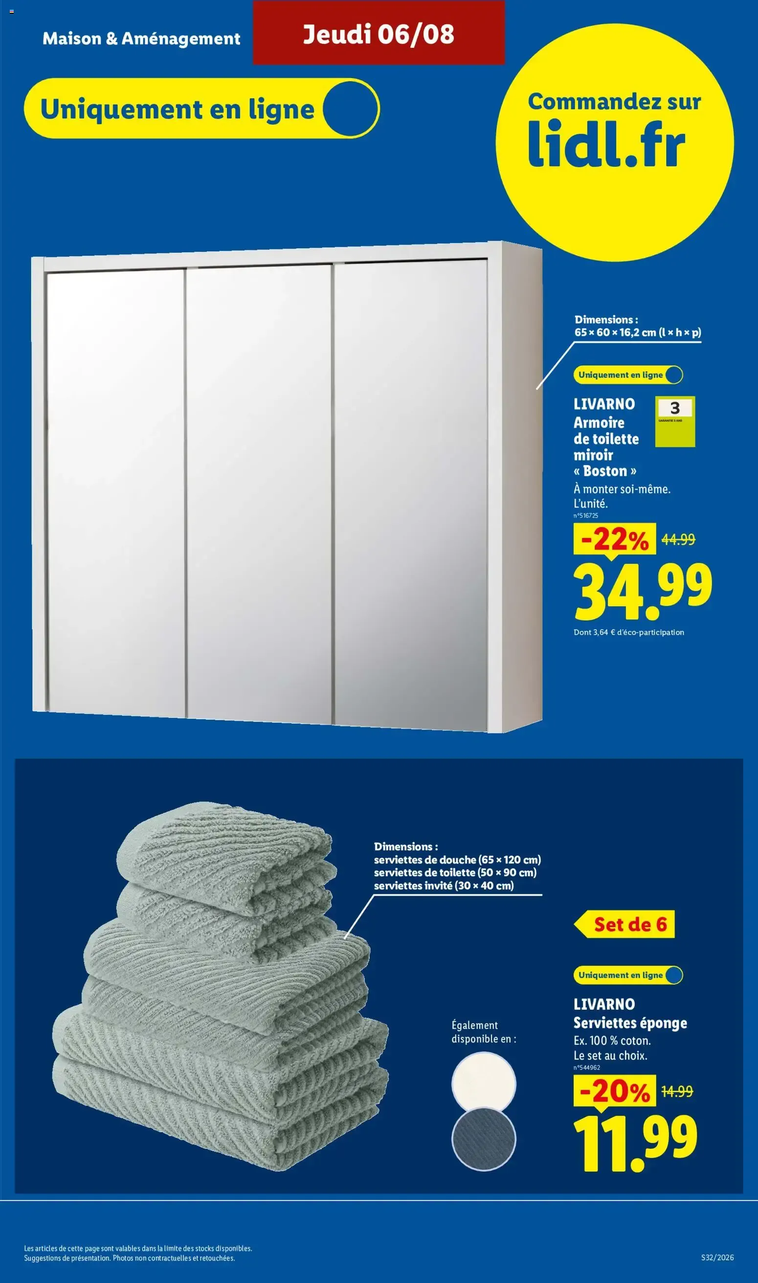 Catalogue LIDL du 06/08/2026 | Promo prospectus en ligne du 6 août au 12 août 2026 - Catalogue page 35