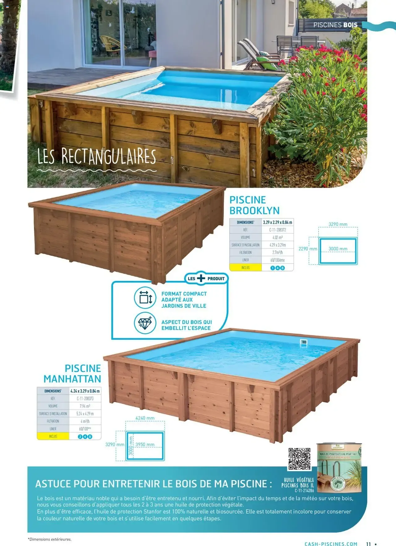 Cash Piscines Guide piscines hors-sol à partir du 01/03/2024 - promo en ligne du 1 mars au 30 septembre 2026 - Catalogue page 11
