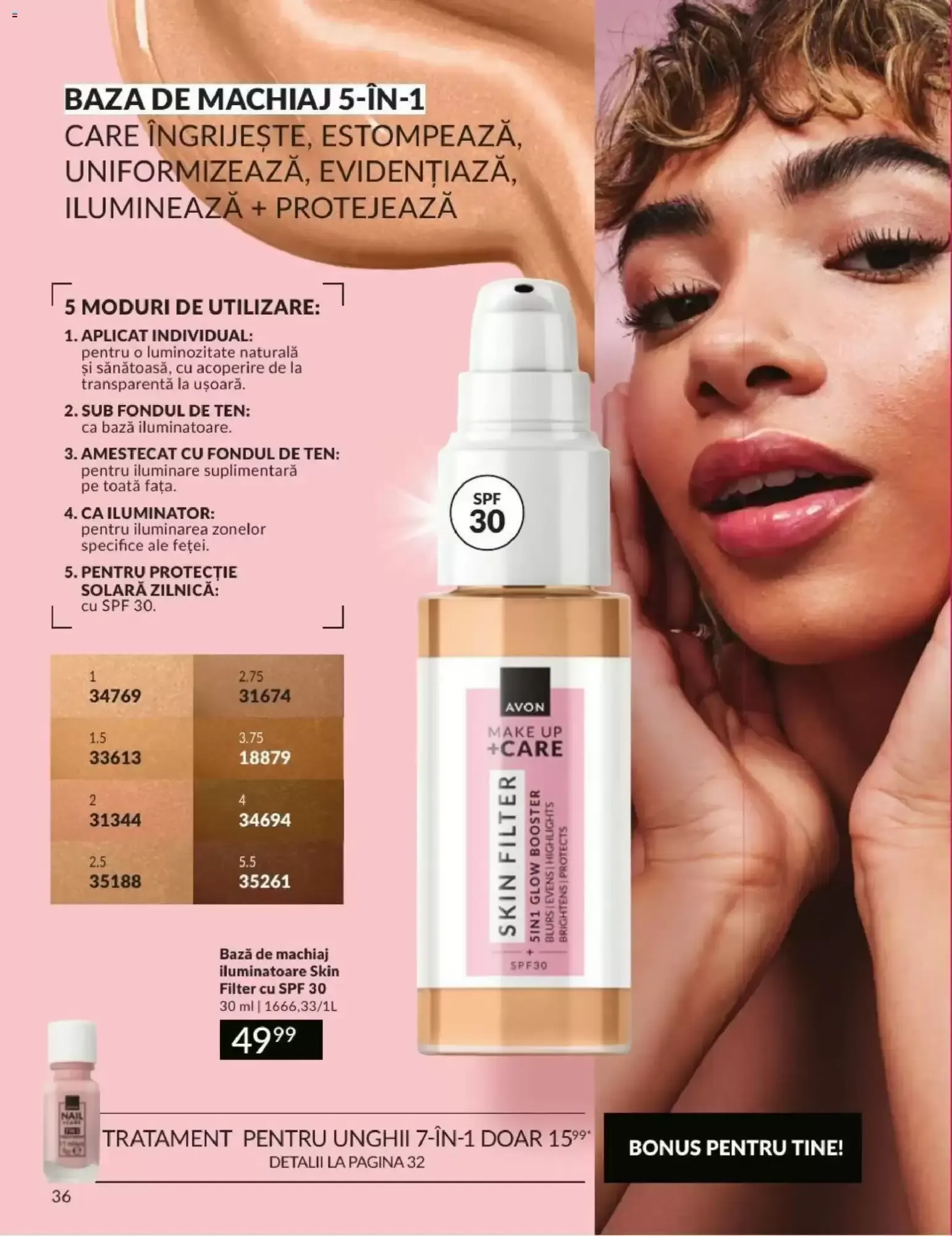 Catalog Catalog Avon de la 1 septembrie până la 30 septembrie 2026 - Revista Pagina 36