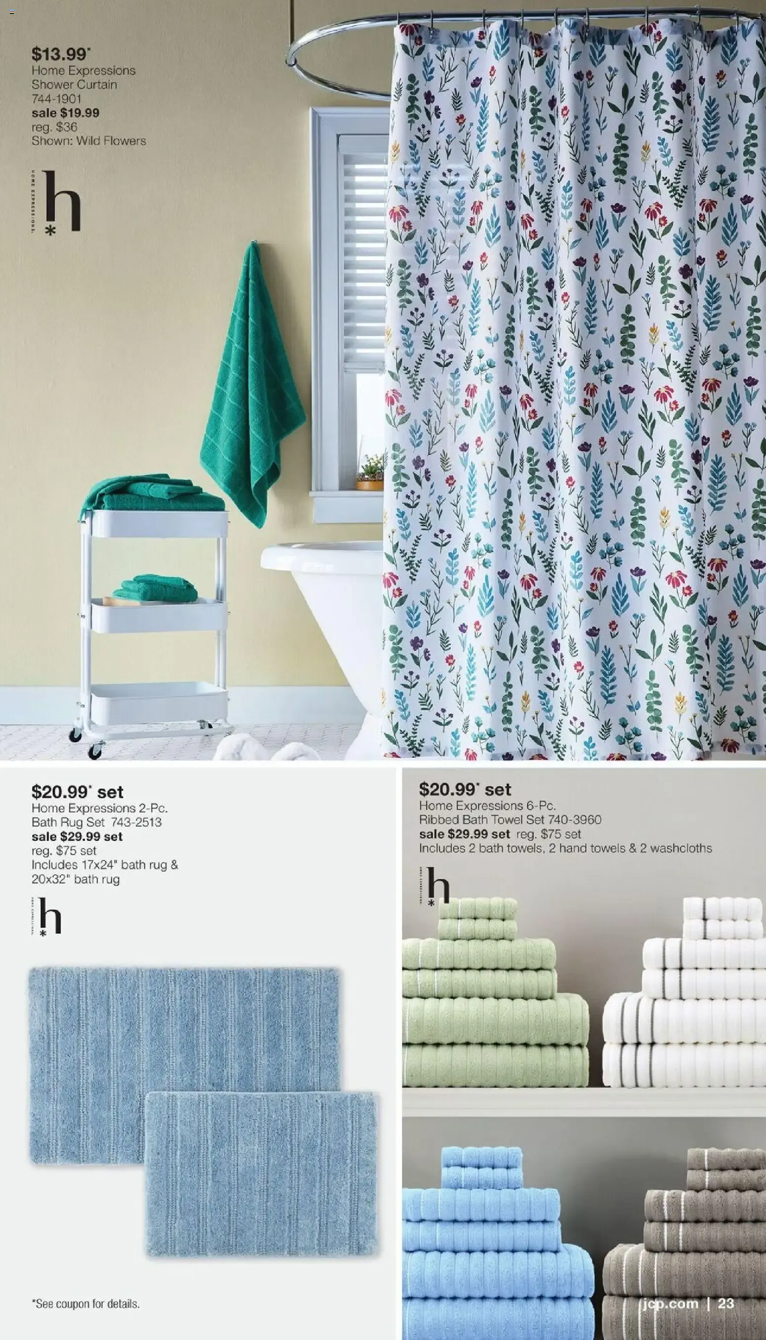 Weekly promotion JCPenney Labor Day Home Sale spanning from August 17 to September 13 2026 - Page 22 for Catalogue 365