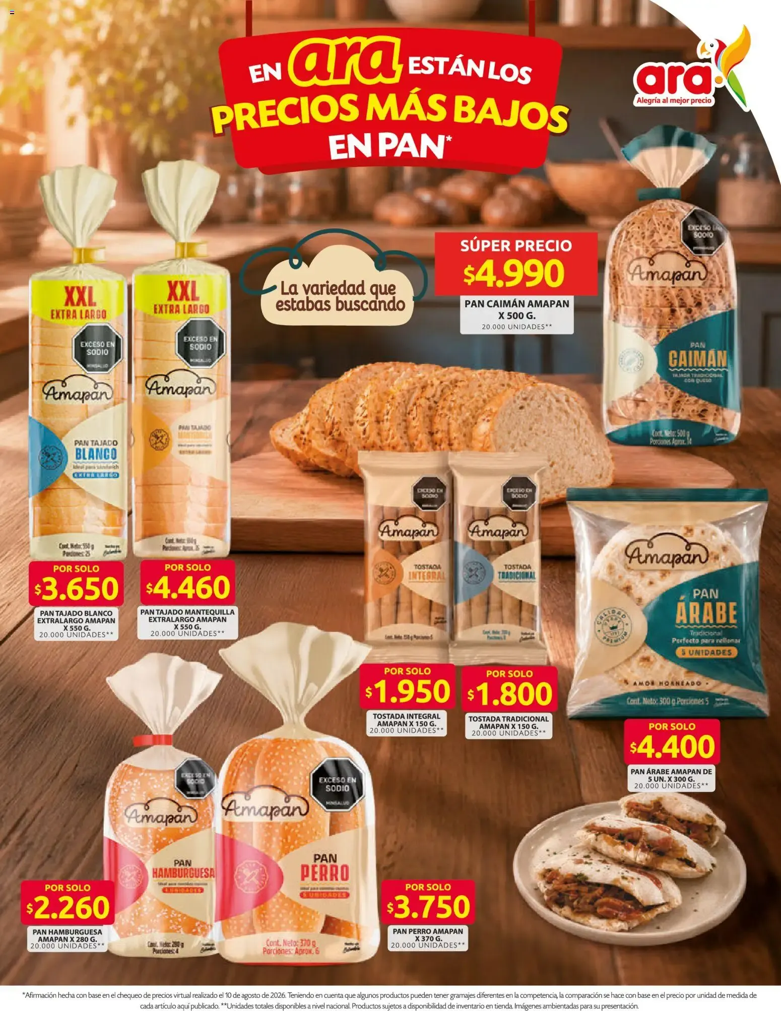 Catalogo de Ara - Ahorra con Alegría al Mejor Precio 20 de agosto al 26 de agosto 2026 - Pag 6