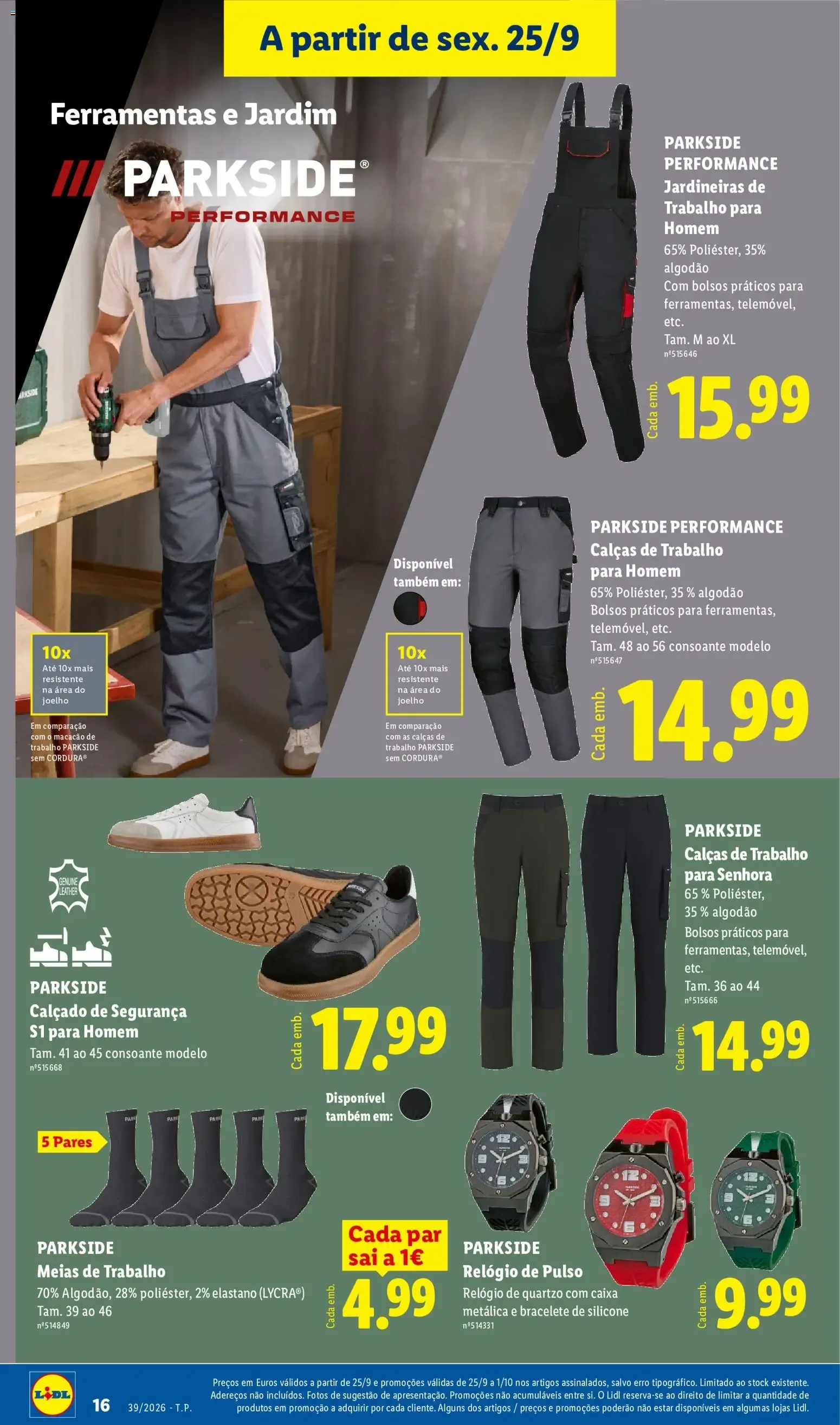 Folheto Lidl Promoções Fim de Semana » de 25/09/2026 - 27/09/2026 de 25 de setembro até 27 de setembro 2026 - Pagina 16