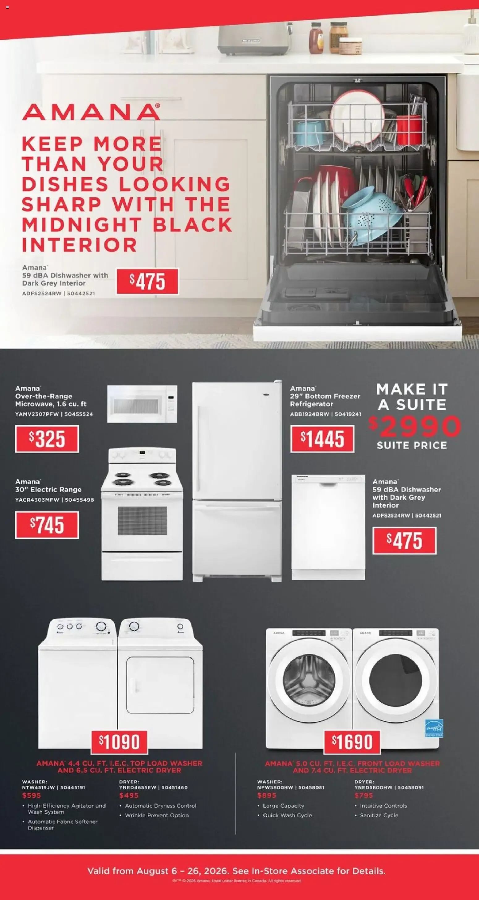 Leon's weekly flyer / circulaire from Aug 6, 2026 > weekly specials & deals from August 6 to August 12 2026 - flyer page 10