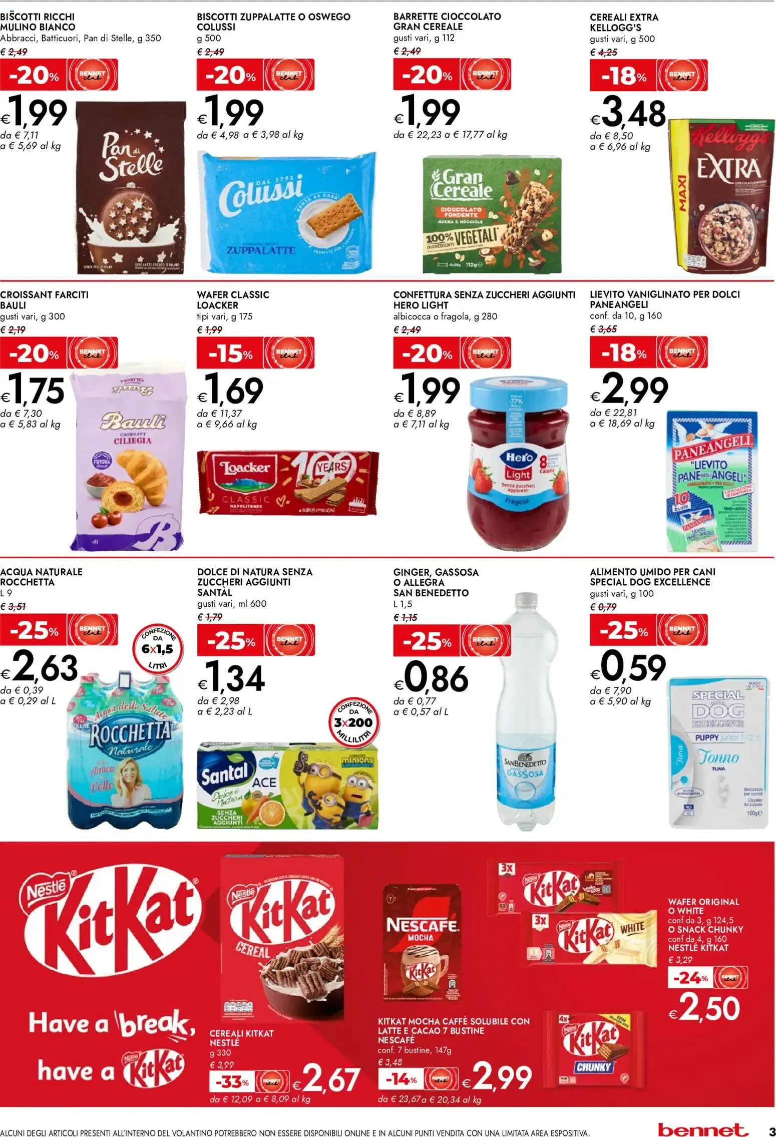Nuovo bennet volantino Extra dal 22/10/2026 > offerte anteprima 🛍️ da 22 ottobre a 4 novembre di 2026 - Pagina del volantino 3