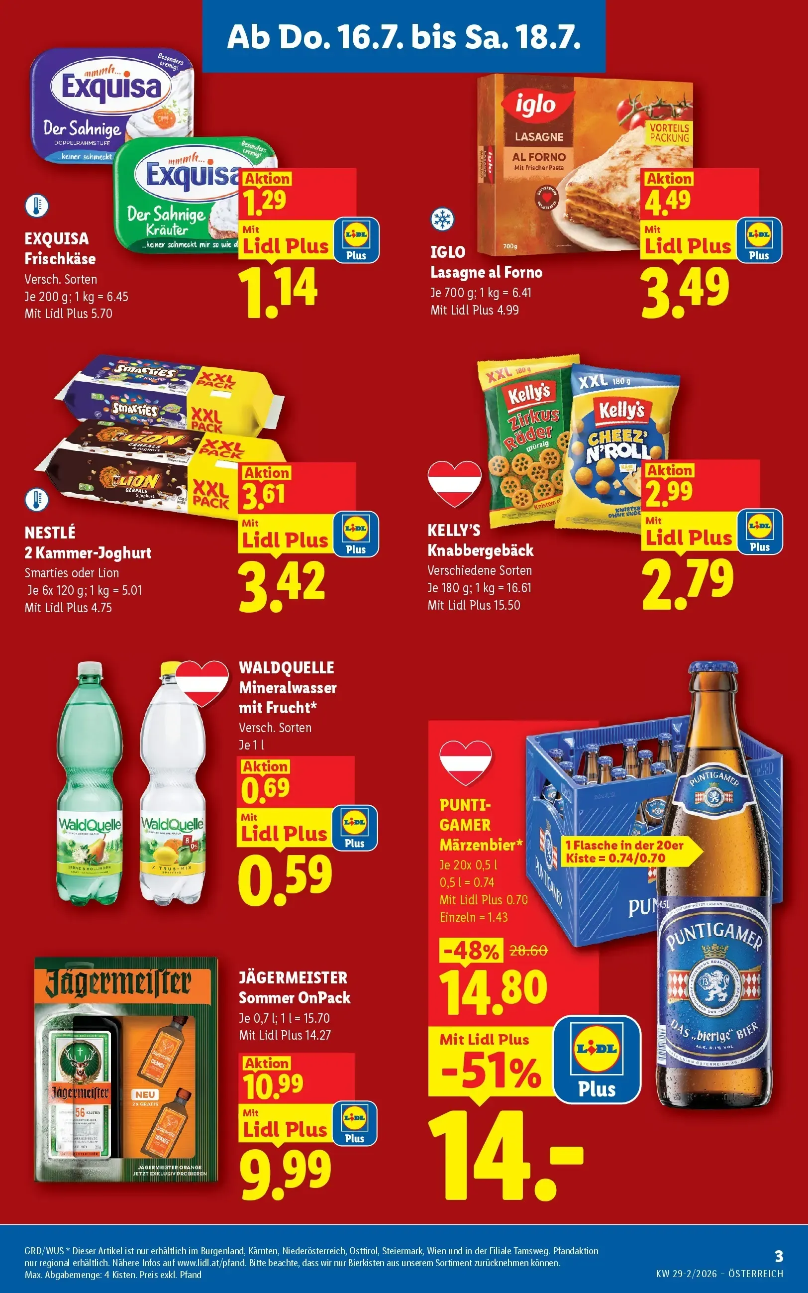 Lidl - Lidl ab 15.07.2026 - Angebote ab donnerstag von 16. Juli bis 18. Juli 2026 - Flugblätt seite  3